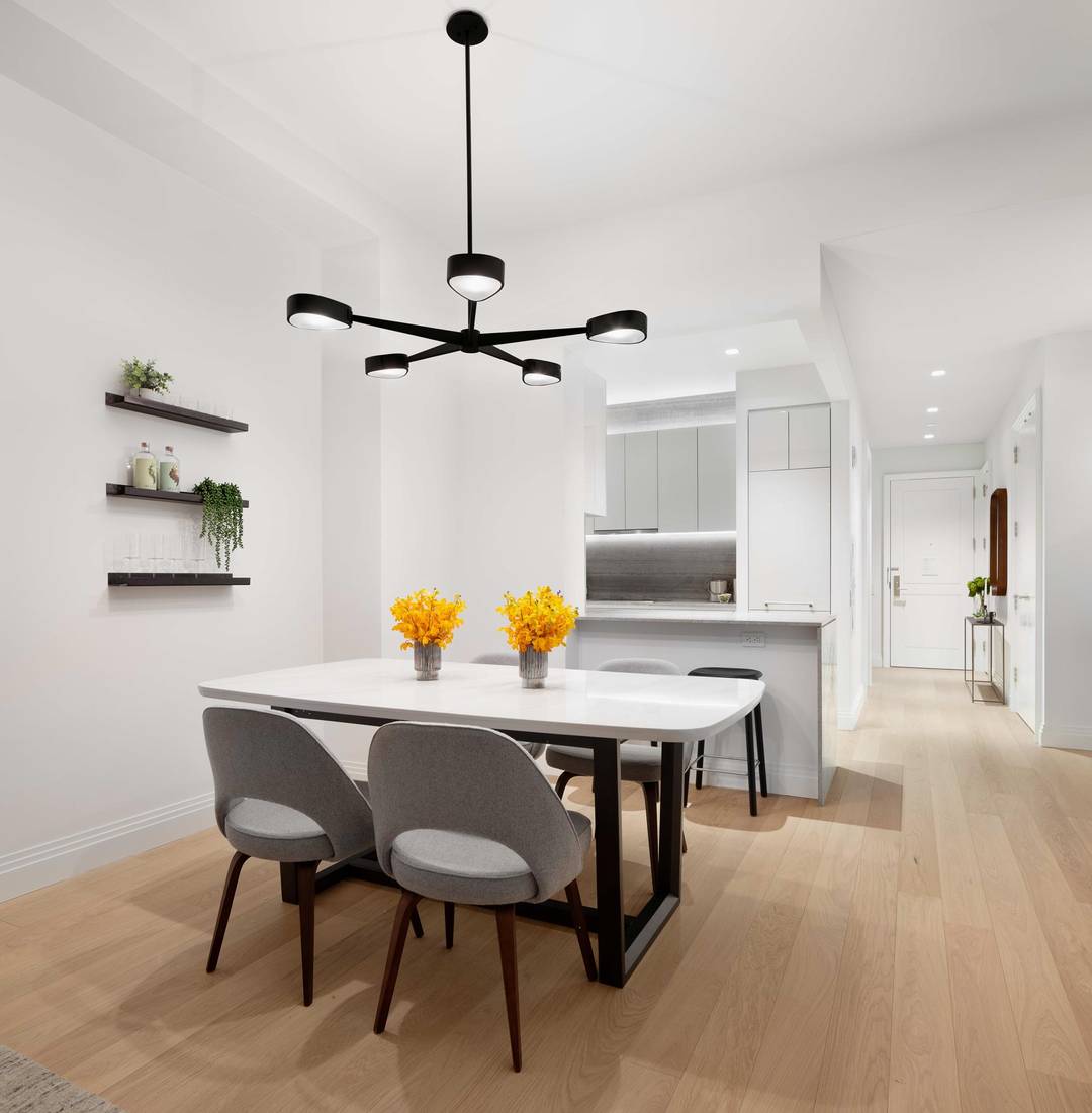 Move In Ready ! Residence 618 is a 1032 SF, spacious one bedroom, one and a half bathroom layout within One Wall Street.