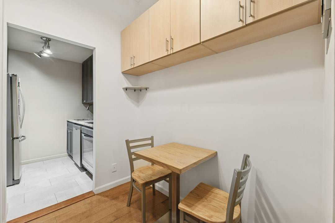 Welcome home to this oversized loft style one bedroom, one bath residence featuring your very own private terrace.