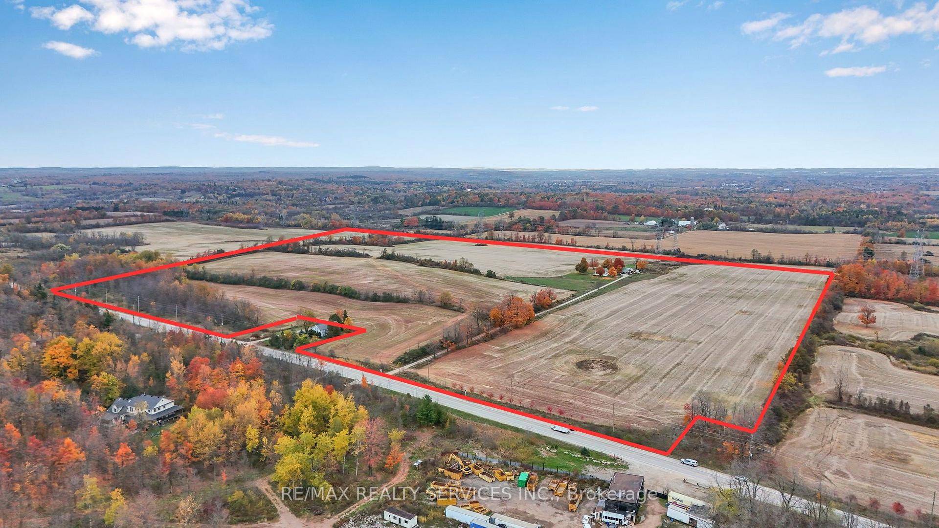 Prime Location ! Exceptional Opportunity To Own 78 Acres, Including 72 Acres Of Workable Land Currently Leased On A Year to year Basis, Providing Steady Cash Flow.