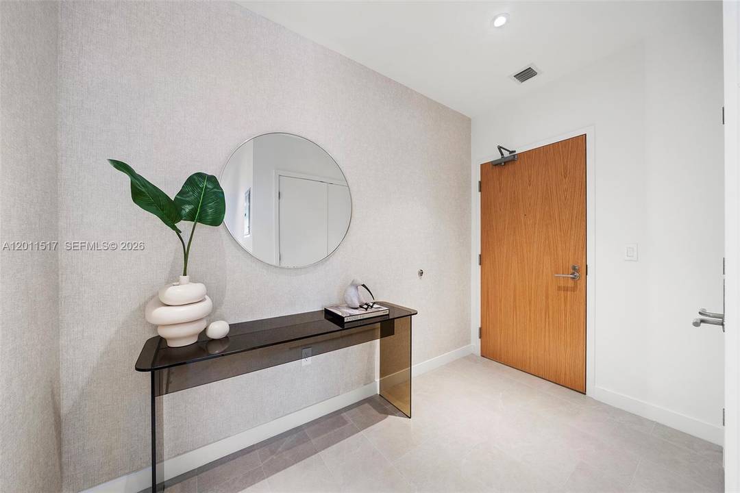 Developer unit 1 bedroom, 2 bath residence at Five Park, Miami Beach's most anticipated new address.