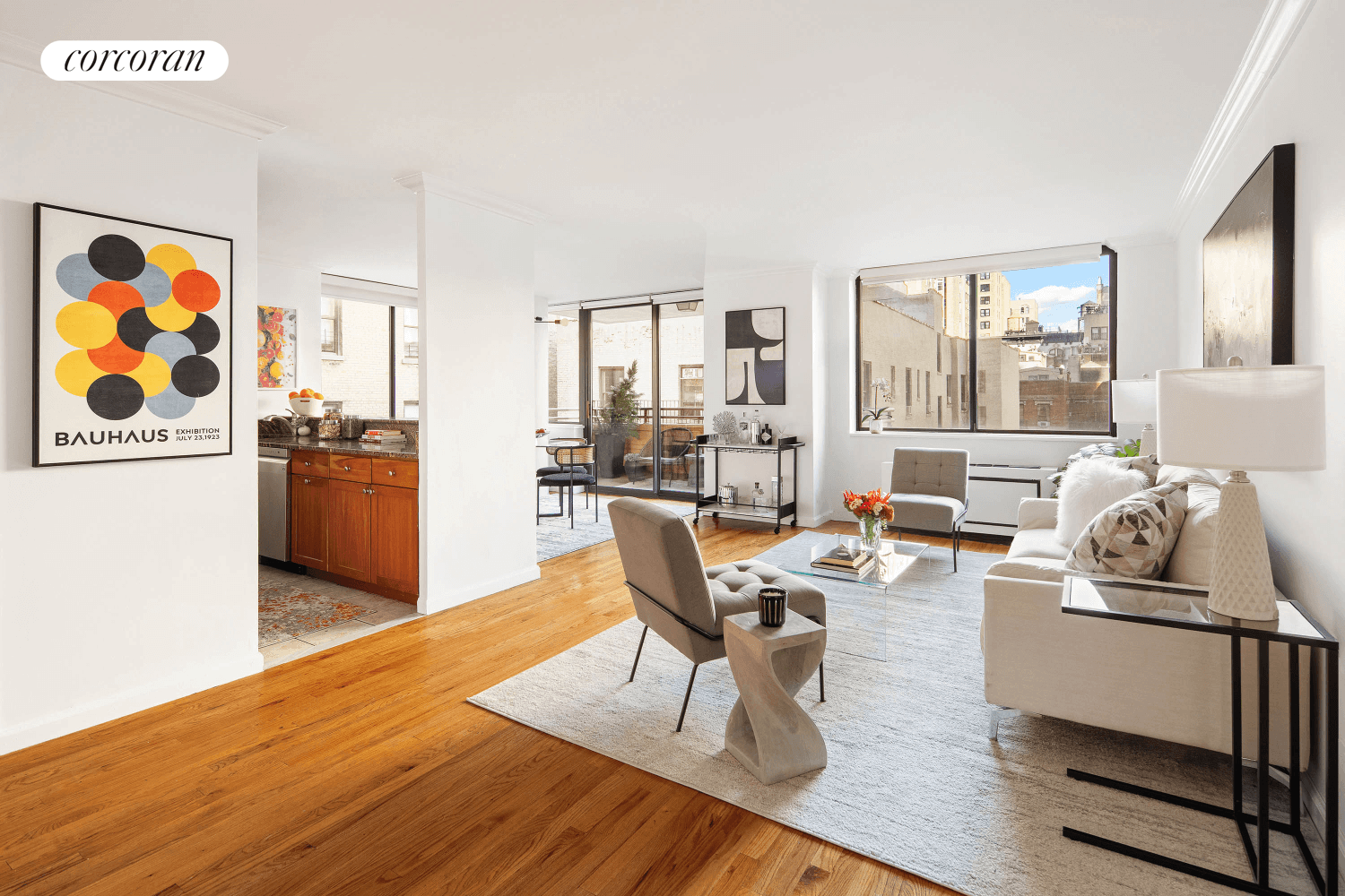 Turn key 2 bed with private terrace !