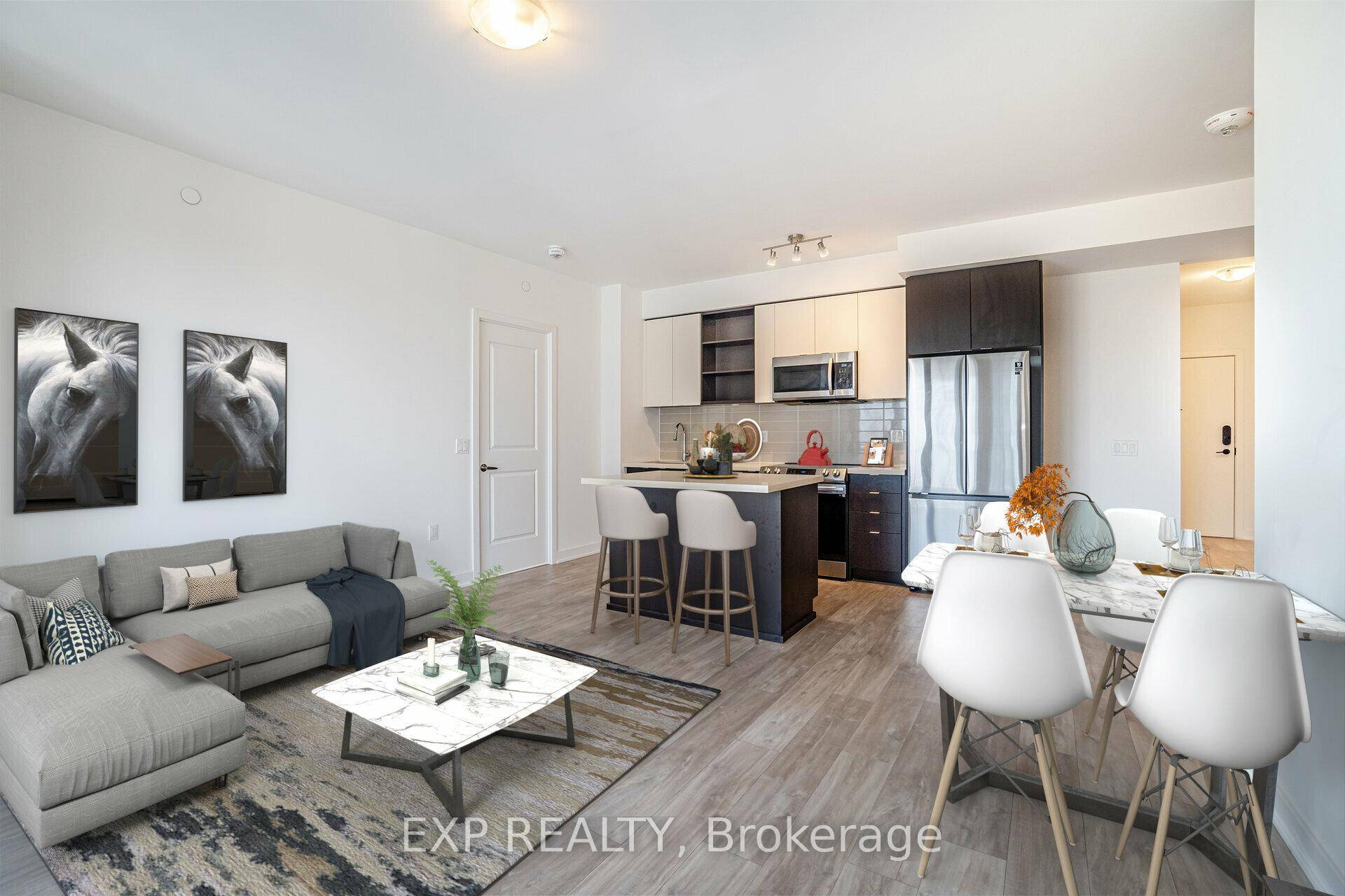 In the heart of Mississauga this elegant two bedroom plus den apartment features upscale finishes, entryway, flood sensors and a spacious balcony offering lake views.