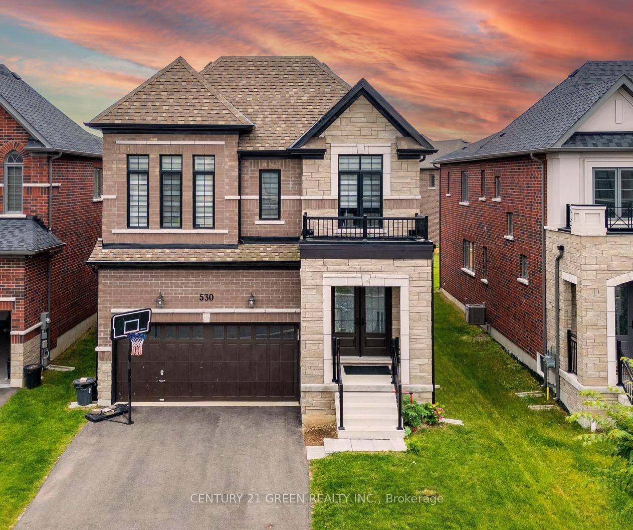 Beautiful Stone Brick 2 Storey House with 4 Bedroom and 2.