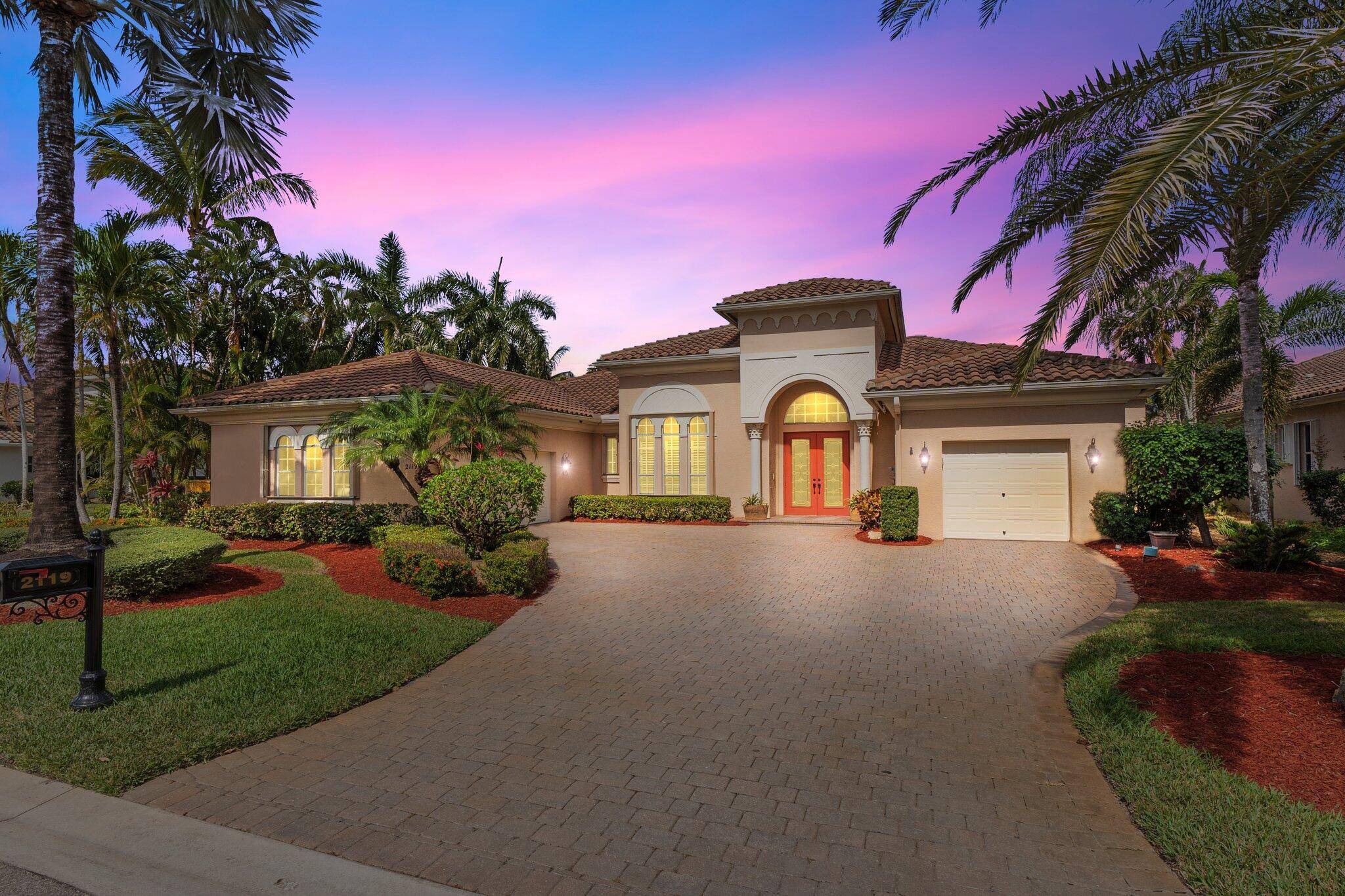 Enjoy Coastal Elegance in this Toll Brothers built ''Ciera'' model, the largest single story Palm Cove Golf Yacht Club floorplan.