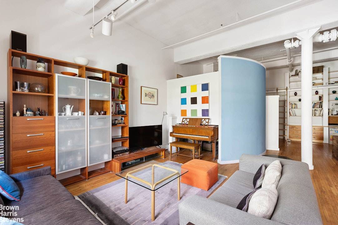 This spacious and peaceful loft has been renovated to make good use of every inch of the space.