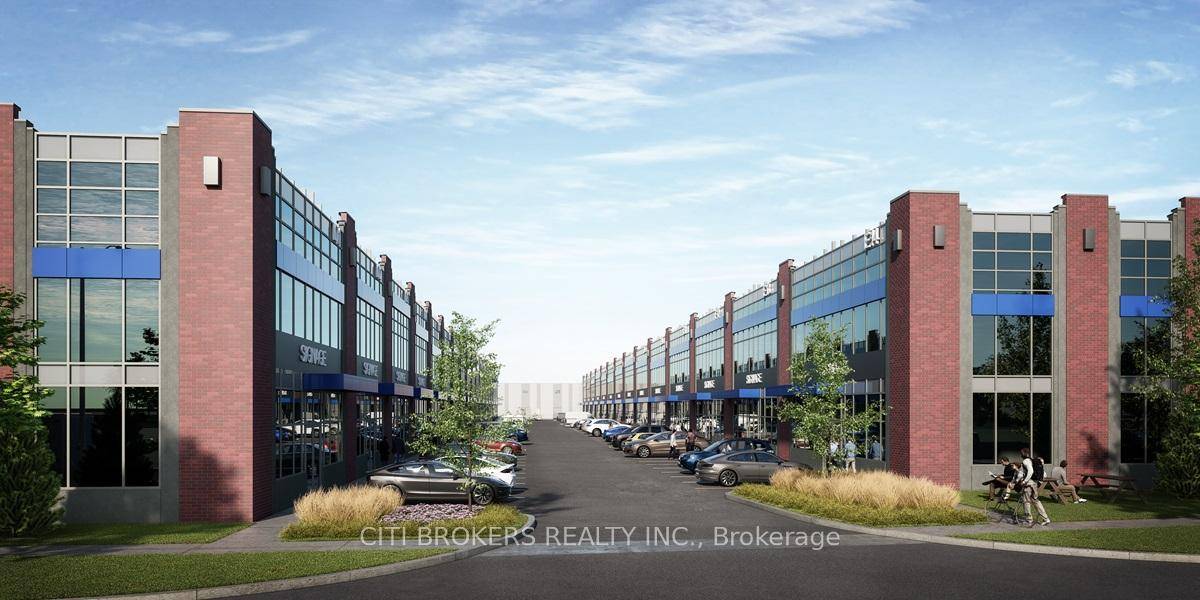 Brand new industrial condo Unit situated in the heart of Brampton.
