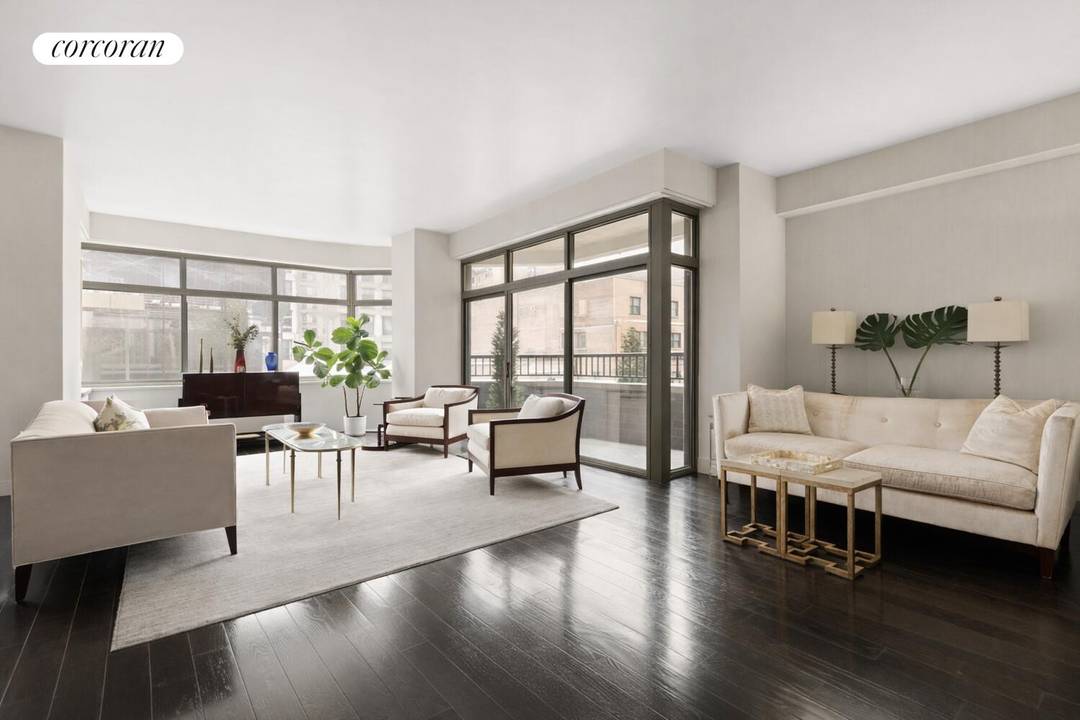 Welcome to Apartment 7 at The Europa a gracious and sun filled full floor 2, 241 square foot residence with private elevator landing, currently configured as a two bedroom with ...