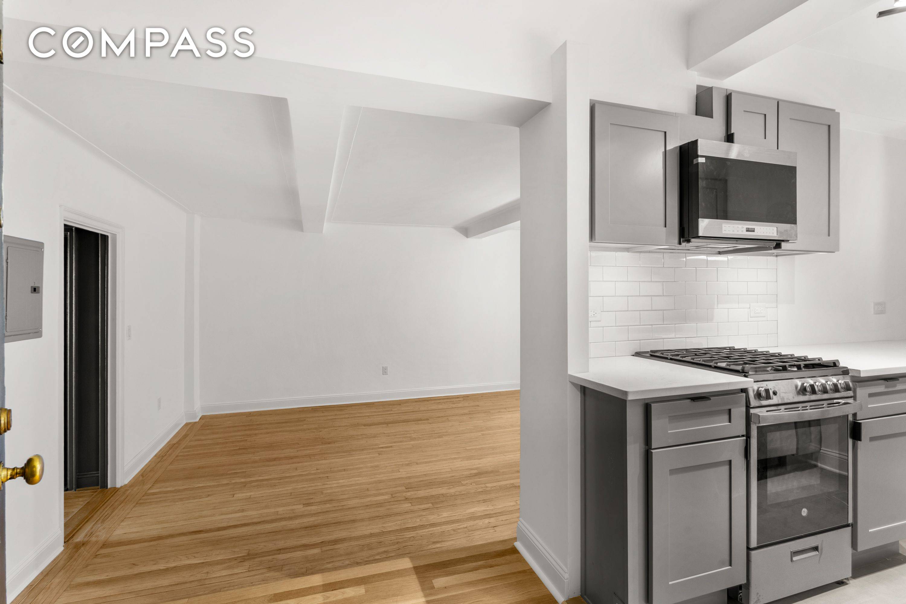 Newly gut renovated, architecturally redesigned, stunning one bedroom home.