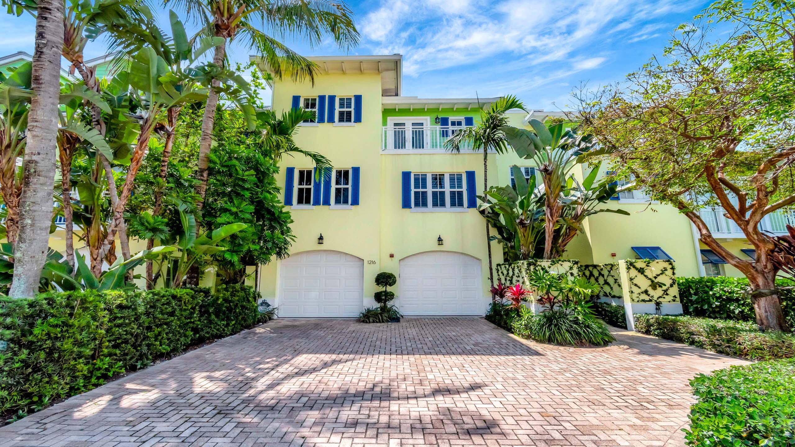 Recently updated and offered furnished, this East Delray Beach townhome is just one block to the beach and less than a mile to Atlantic Ave.