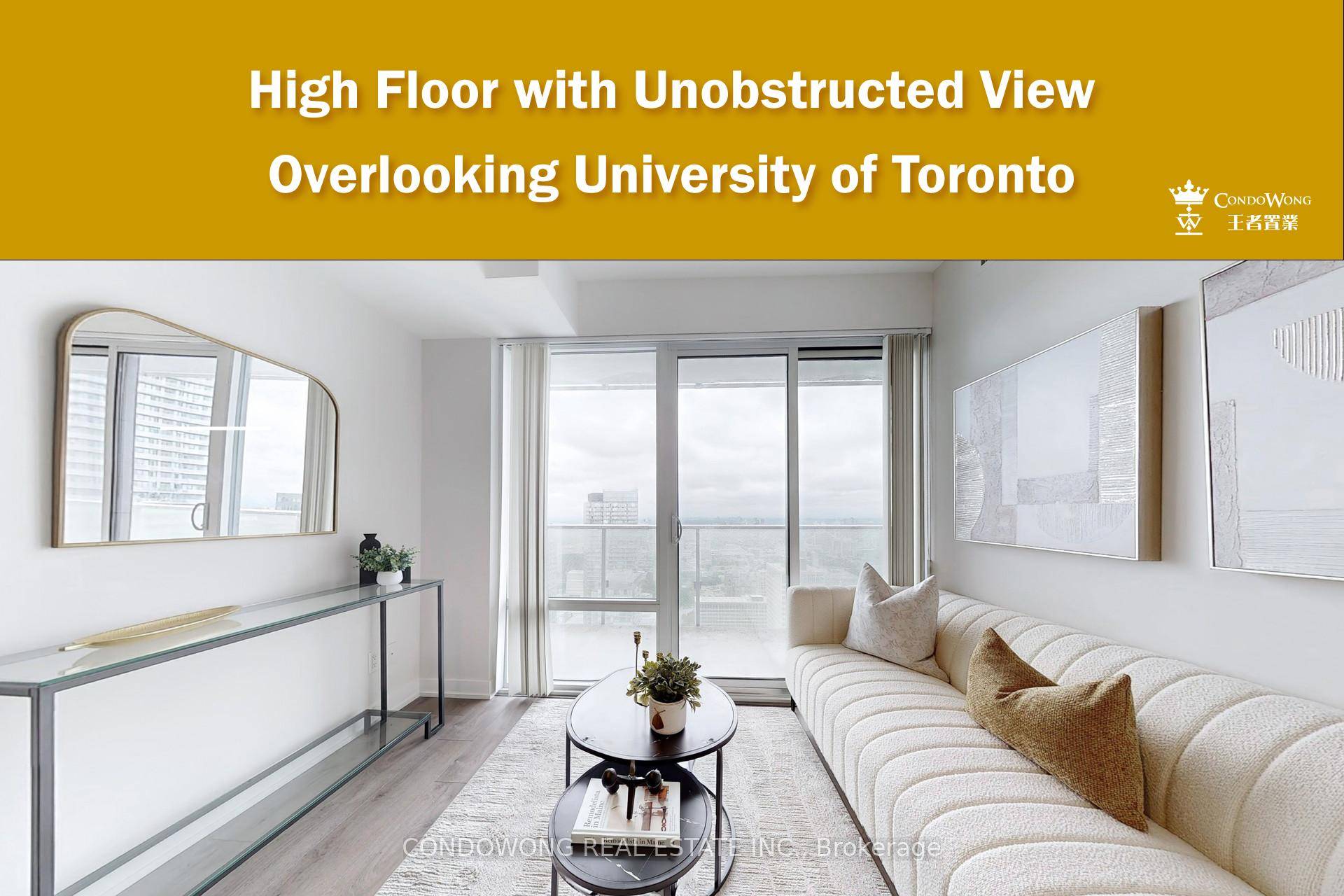 Step into your 47th floor home, where the city stretches out beneath you and the sky greets you every morning.
