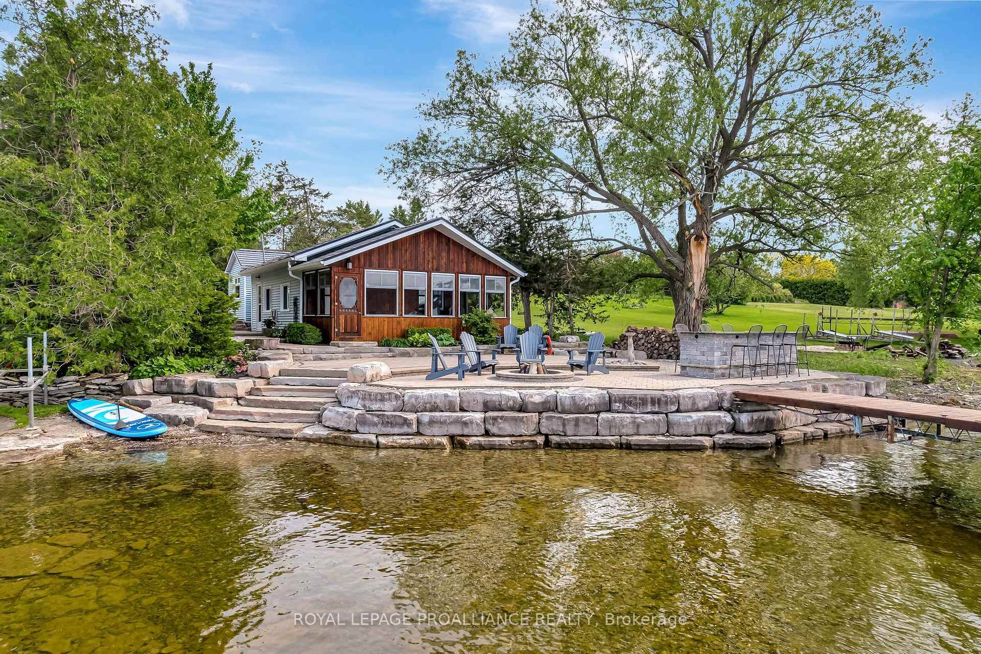 Bay of Quinte Escape ! Stunning 1240 sq ft 2 bed, 2 bath, 4 season bungalow retreat.