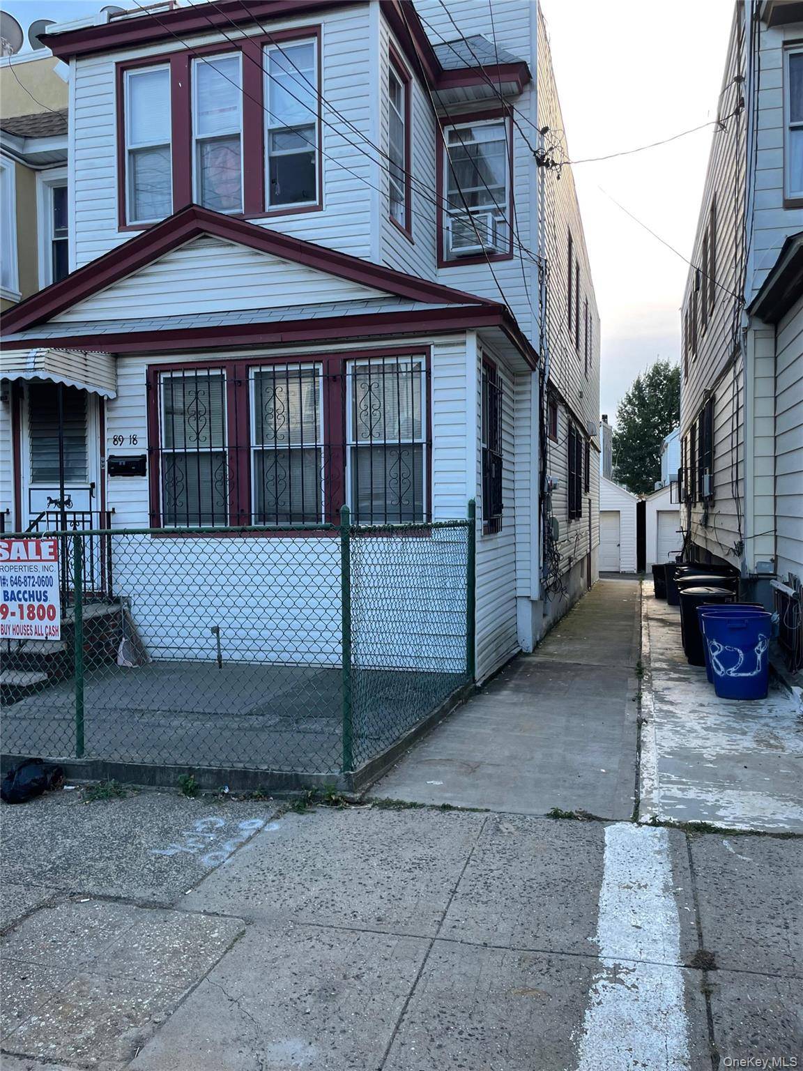 Two family house, Located near subway.
