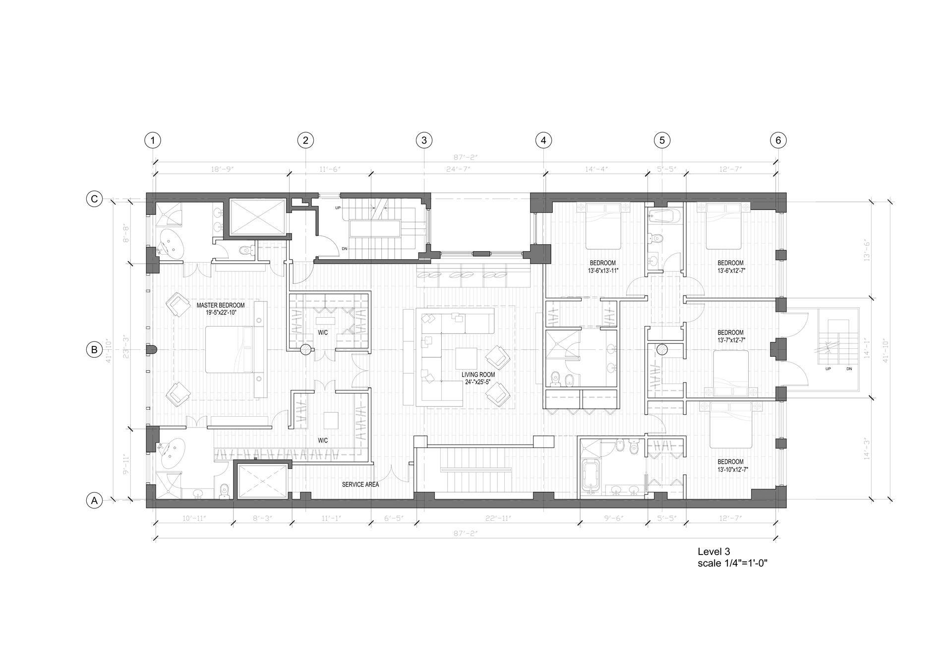 The combination of the 2nd and 3rd floors will create a 7000 sq ft Duplex, one of the largest Flatiron Condo lofts that can be had.