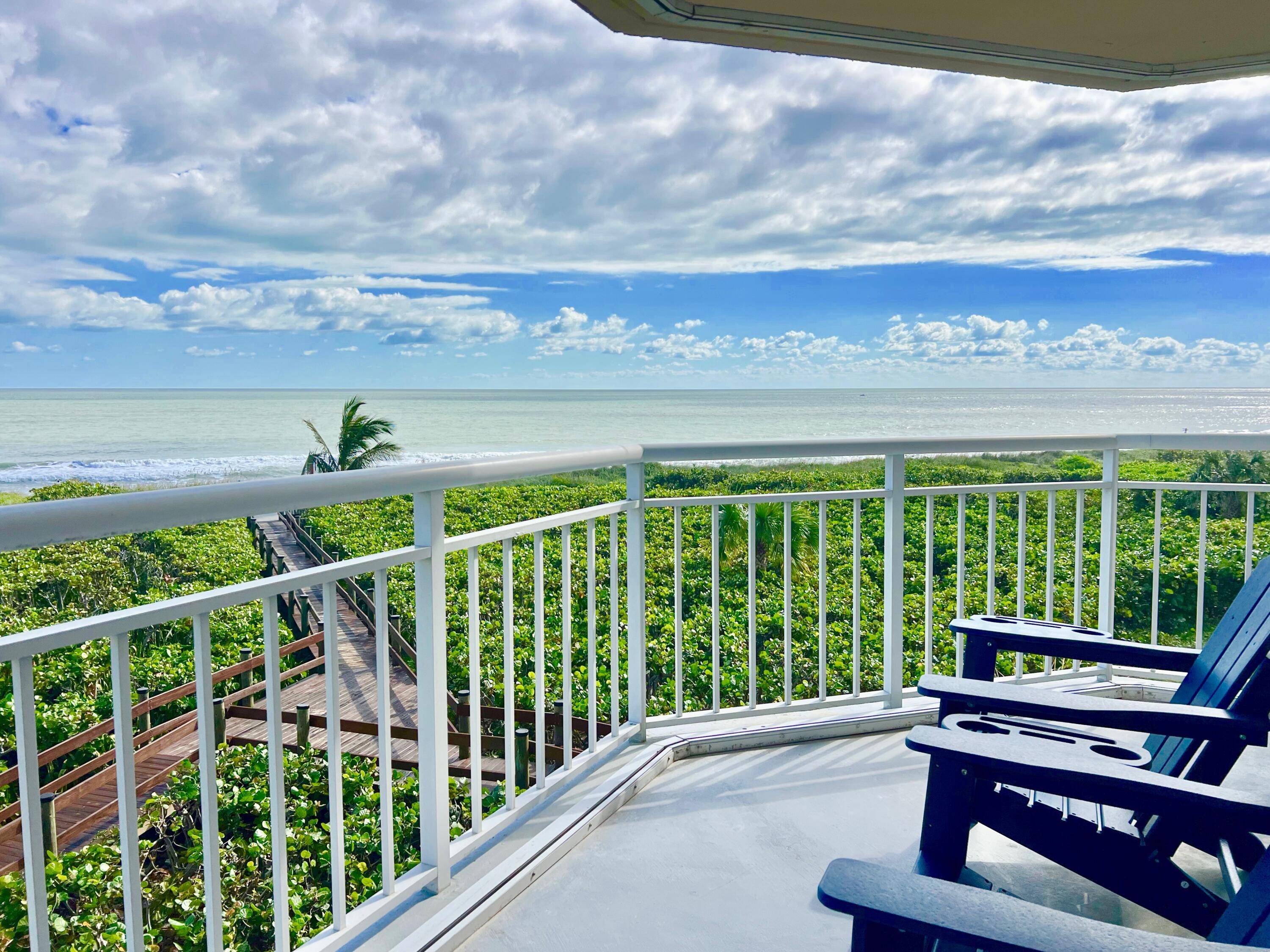 HIBISCUS BY THE SEA Feel like you're on vacation every day in this rare, direct oceanfront corner unit !