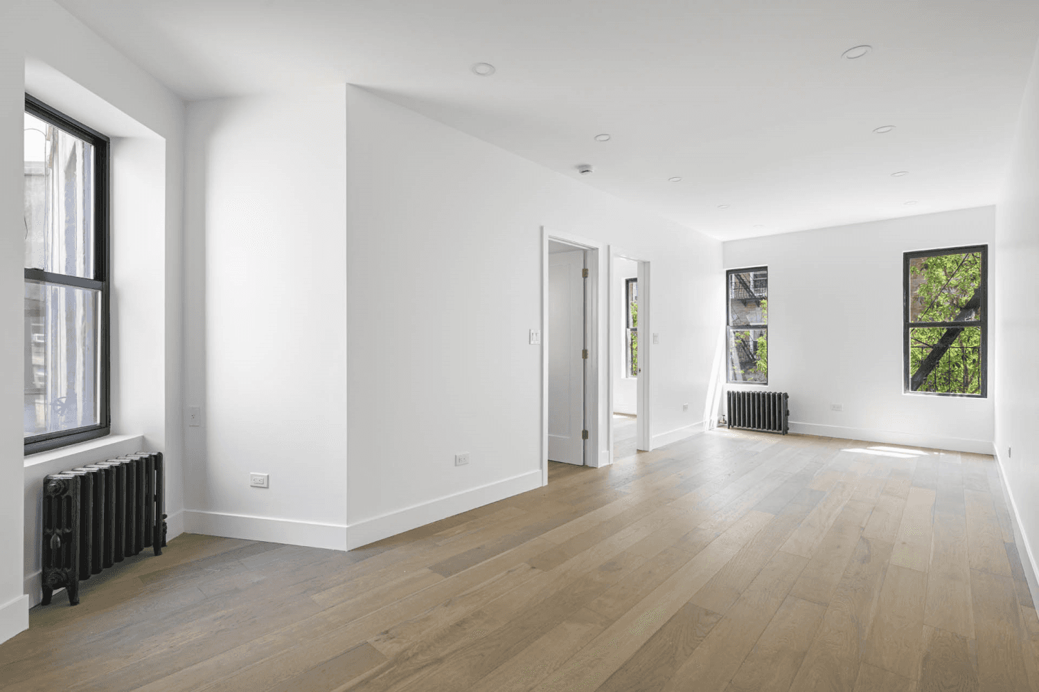 Sponsor Unit Apartment 4A is a beautifully renovated, two bedroom, one bathroom Sponsor unit just two blocks from Central Park.