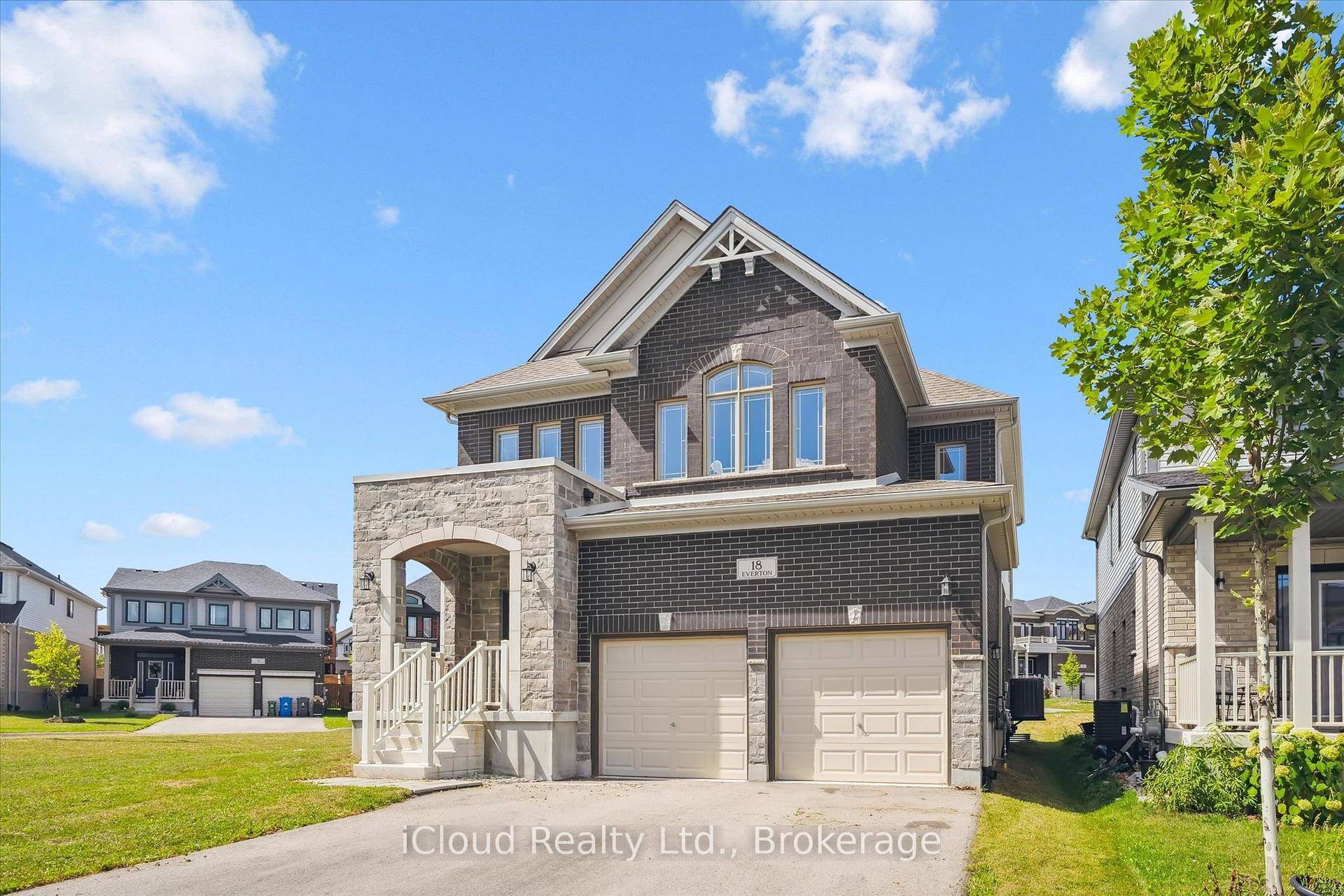 Main Floor Upgrades Wide engineered hardwood flooring throughout the living, dining, and kitchen areas creating a seamless, upscale flow Upgraded windows with transom glass panels in every room designed to ...
