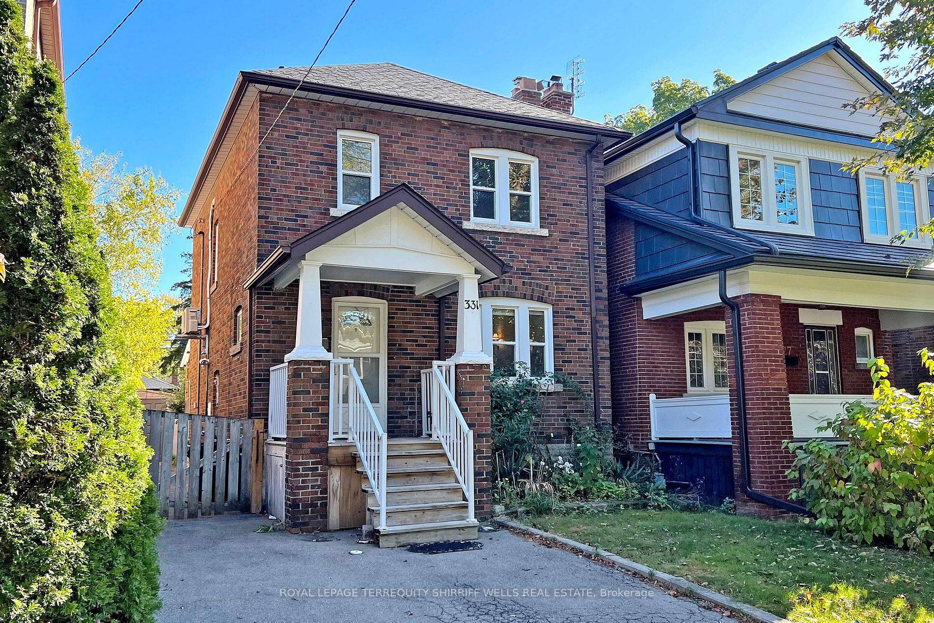 Don't miss this huge opportunity to acquire a full sized detached 2 storey brick home in midtown Toronto with a private driveway on an oversized 28' x 150' prime lot ...