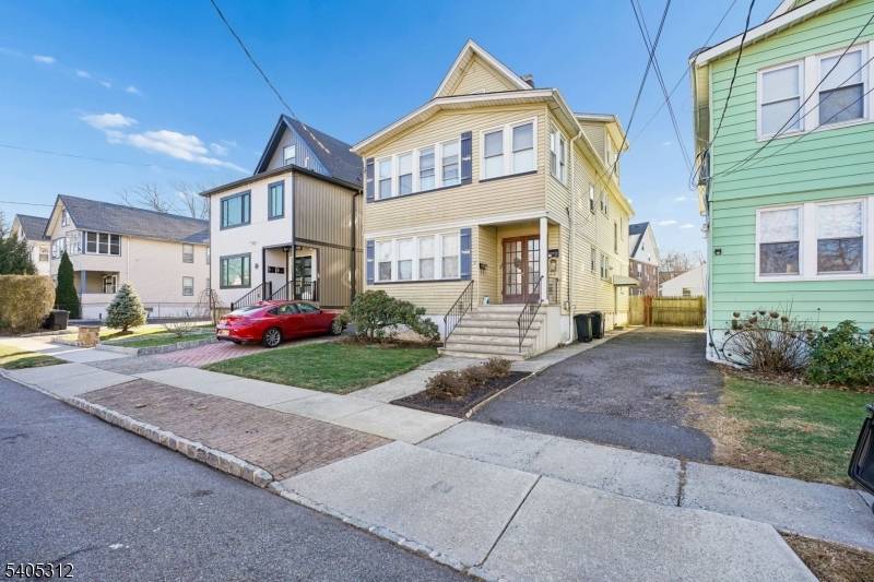 Well maintained multi family home located on a quiet residential street in Montclair.