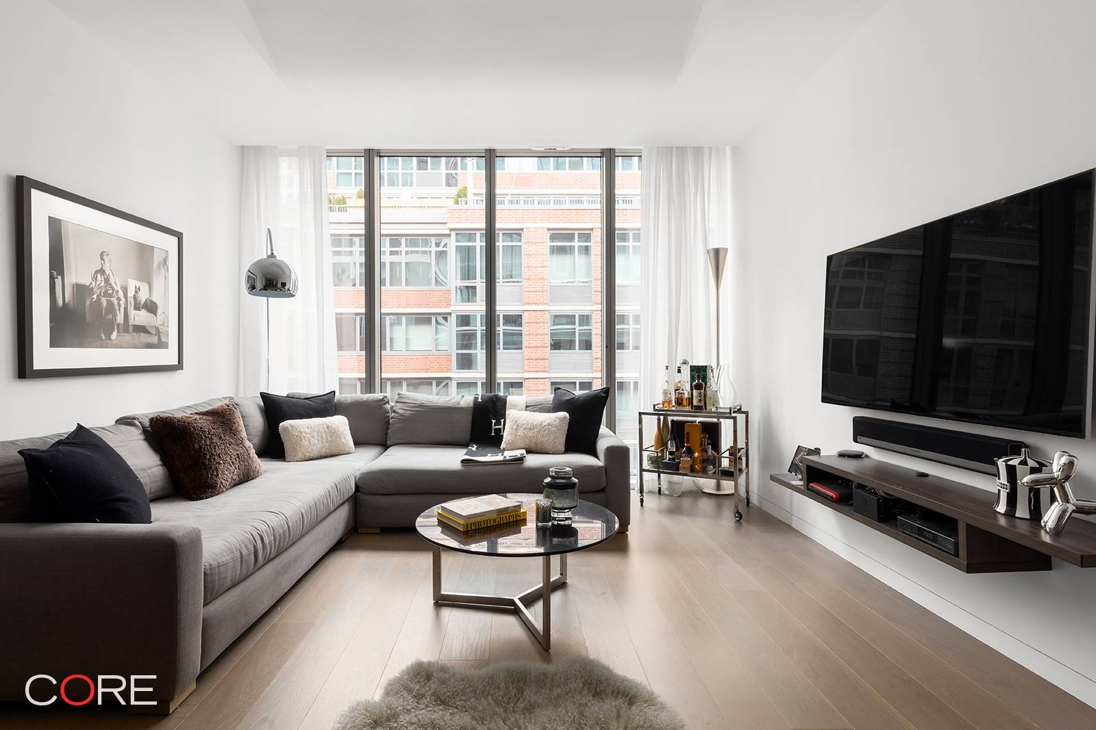 Presenting the opportunity to live in Zaha Hadid's 520 West 28th, is this 1, 717 SF, two bedroom, two and a half bathroom home in West Chelsea.