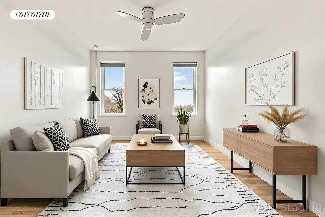 Welcome to 415 9th Street, 51, an awesome two bedroom, two full bathroom co op, located in the heart of Park Slope.