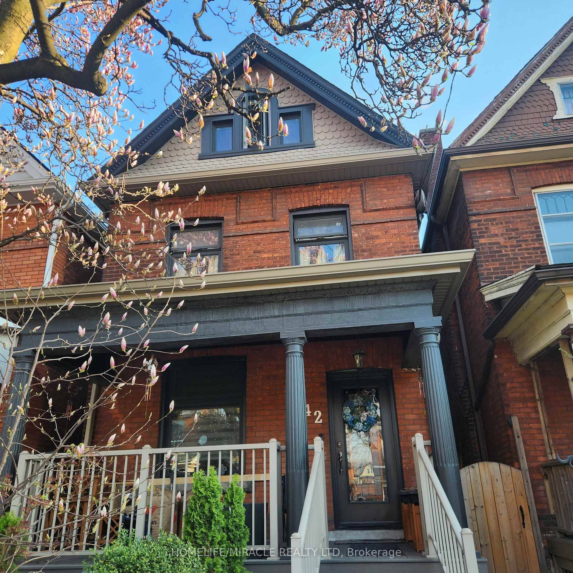 Nestled at 42 Nightingale St in Hamilton, this stunning 4 bedroom Victorian home seamlessly blends historic charm with modern updates.