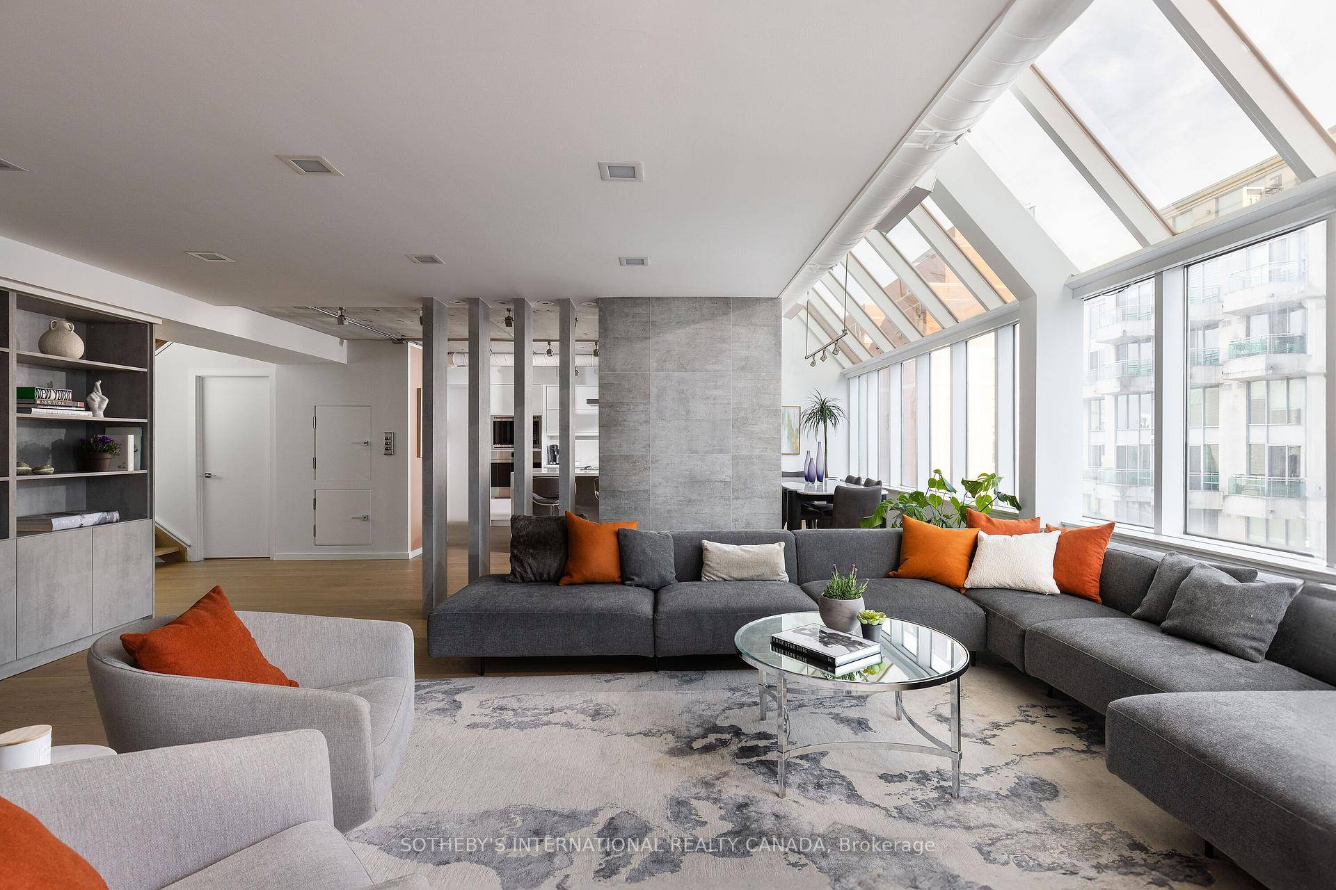Rock Star Loft Living in Rare King East Penthouse with party sized private rooftop terrace.