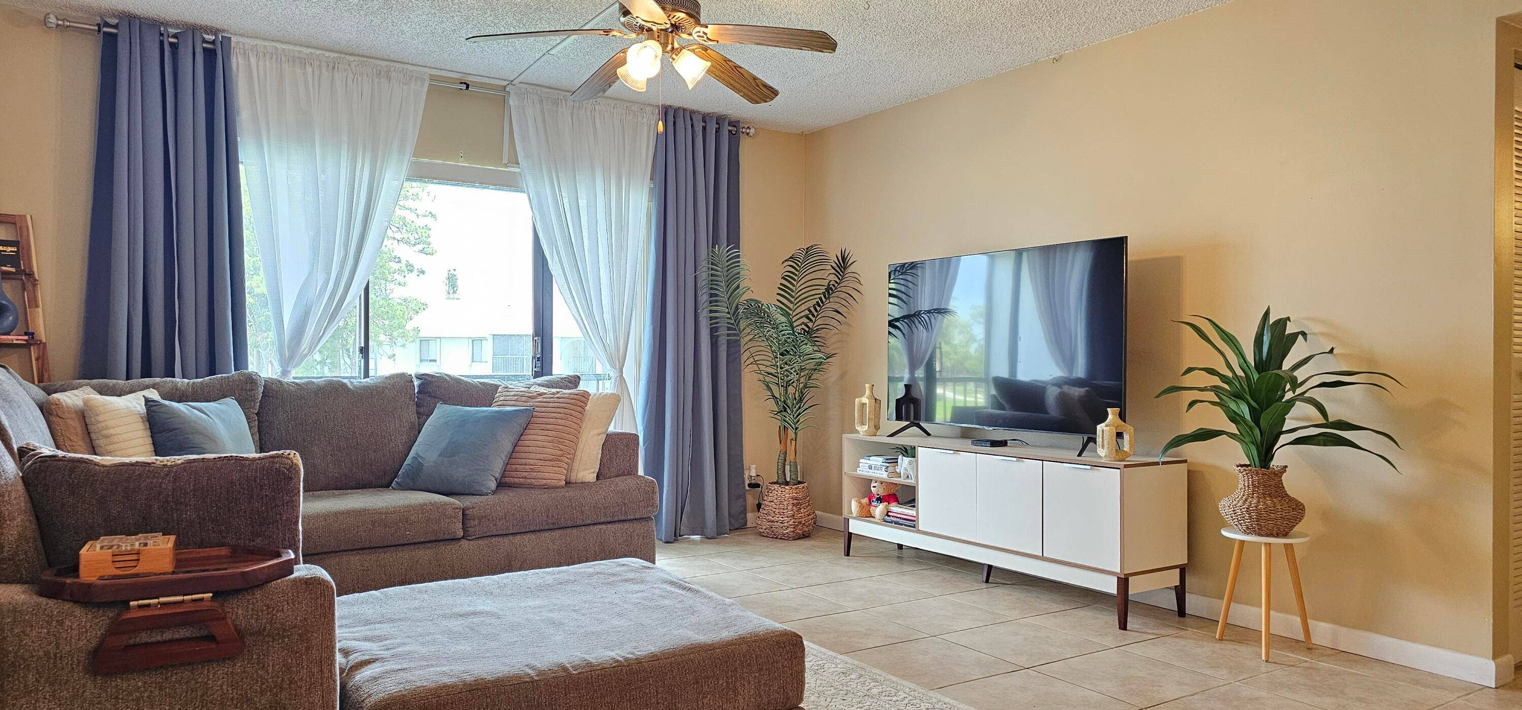 This move in ready home offers resort style living.