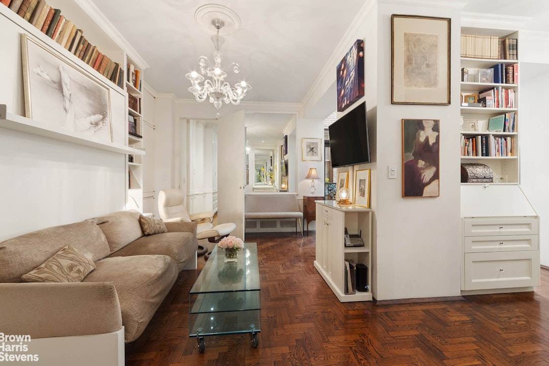 A rare and sophisticated retreat, this one of a kind maisonette at the prestigious 1016 Fifth Avenue seamlessly blends charm, privacy, and modern convenience.