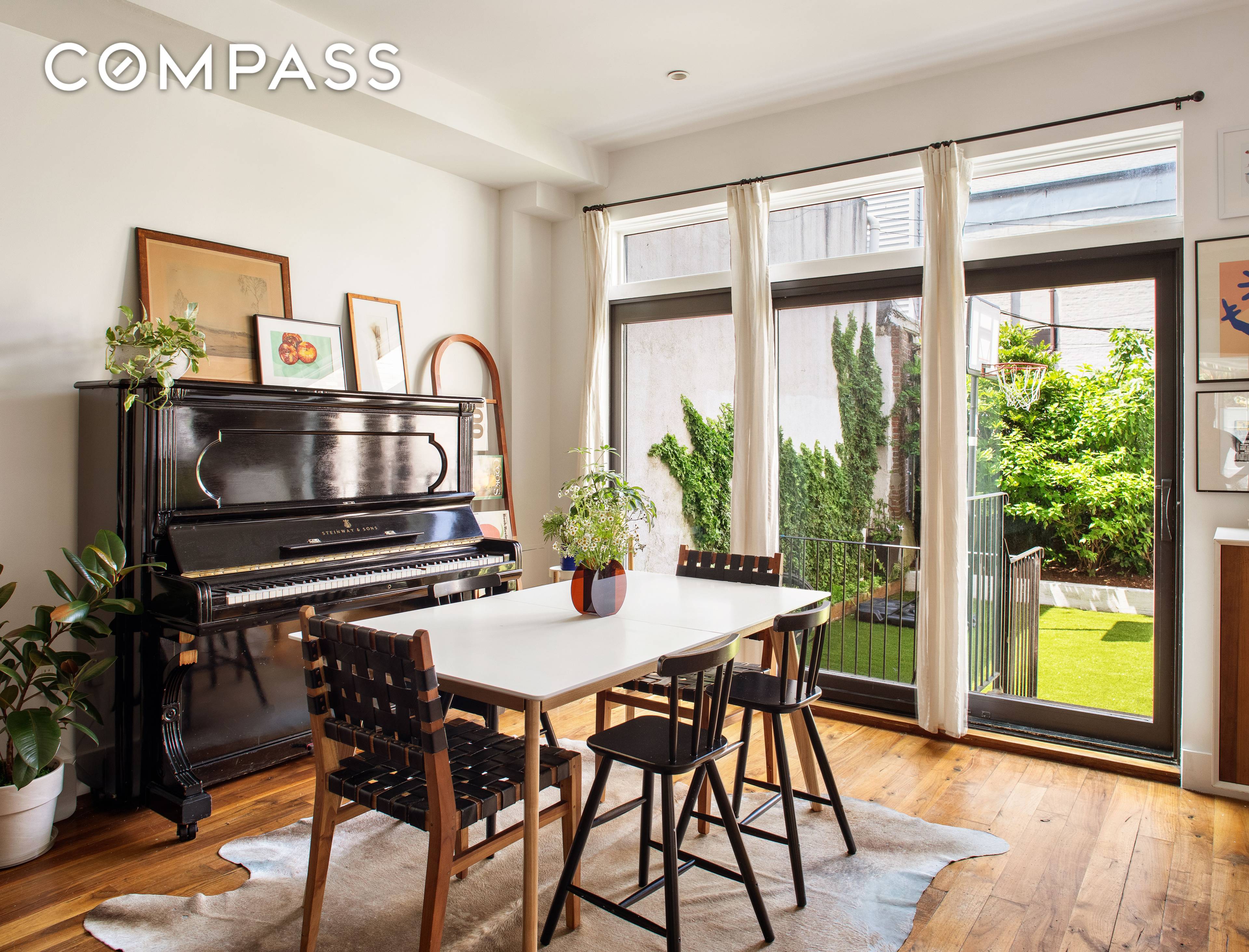 Indoor Outdoor Living in the Heart of Williamsburg An exceptional three bedroom duplex with not one, but two private outdoor spaces, apartment 1 at 161 Jackson Street is tailor made ...