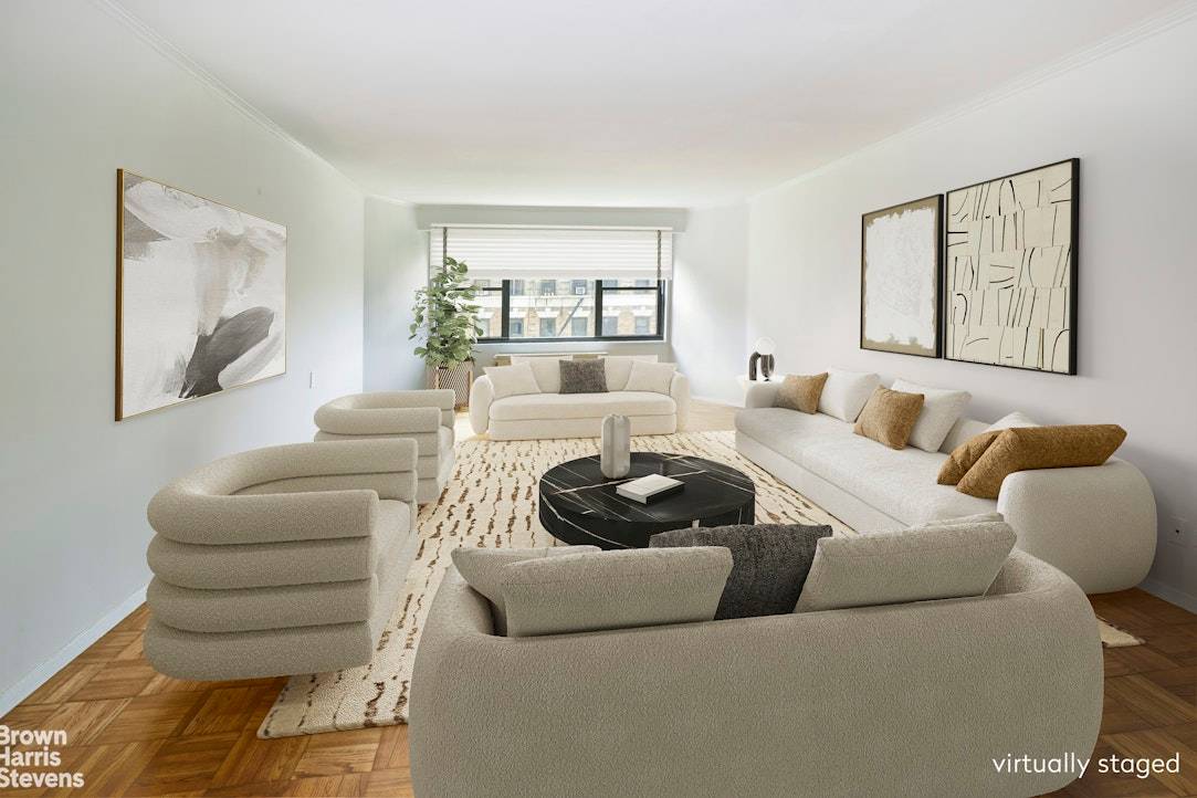 This rarely available C line classic 7 room home at 60 East End Avenue has just come to market !