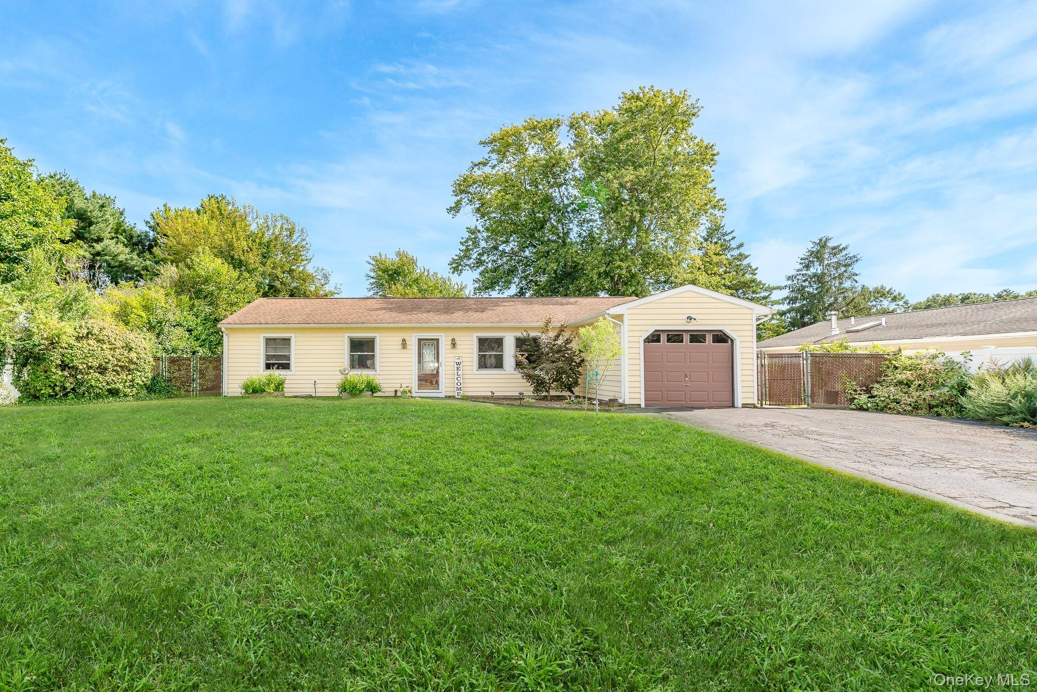 Move right into this 3 bedroom ranch on a large property.