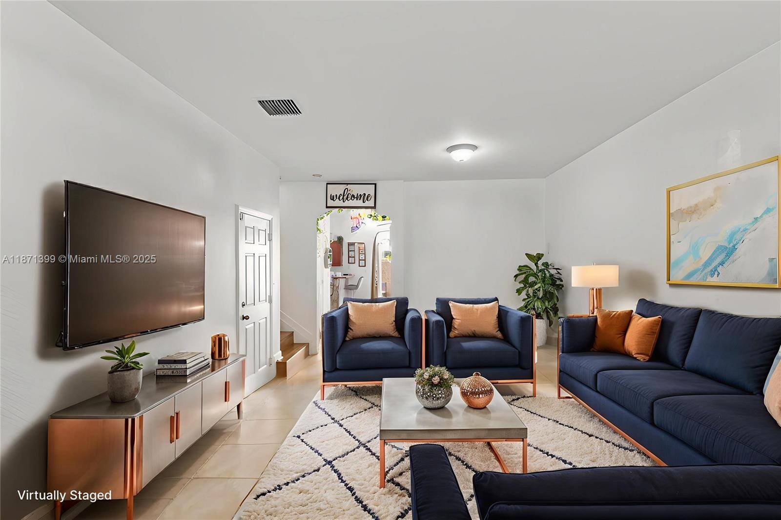 Stunning corner unit townhouse located in the desirable Tuscany Villages of Kendall.