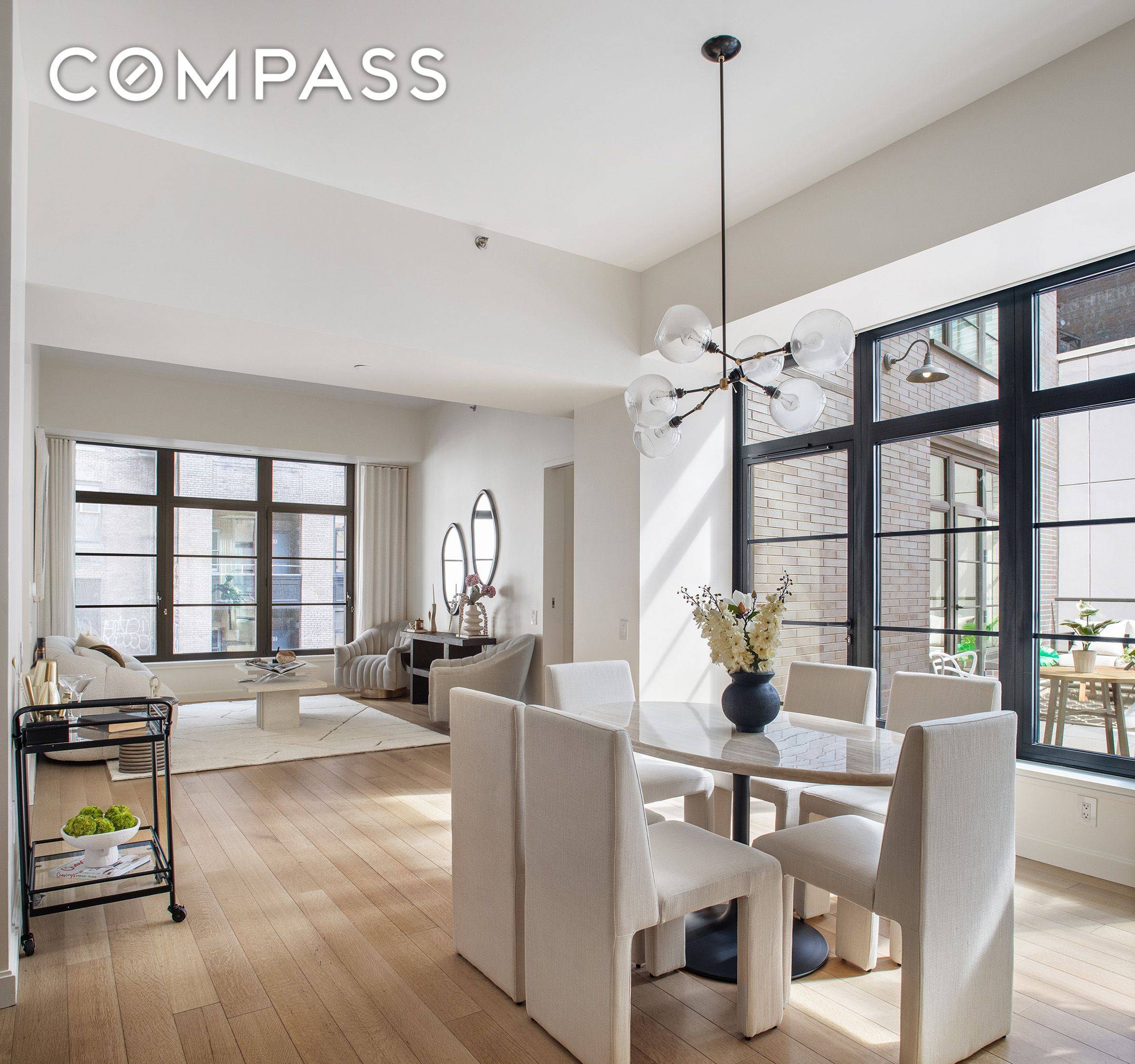 Welcome to Unit 3E, an exceptional 2 bedroom, 2 bathroom home in The NOMA, with the unique flexibility to convert into a 3 bedroom layout.