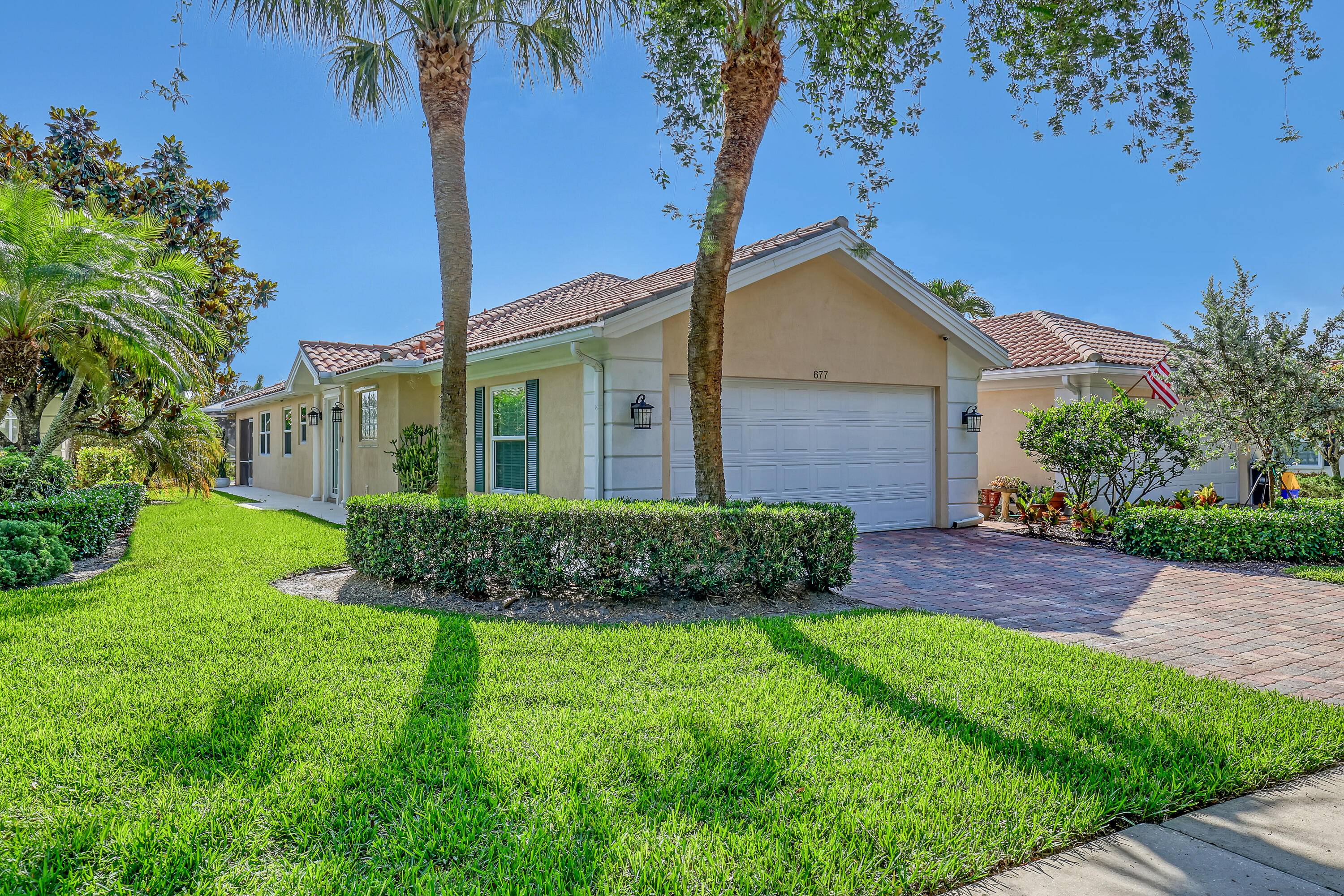 Updated townhome with a lake view !