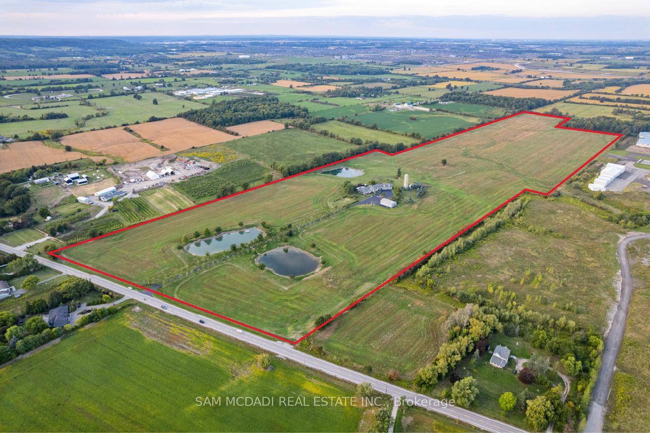 Welcome to 5431 Appleby Line, a sprawling 87 acre estate and one of the few remaining large parcels in Rural Burlington outside the Niagara Escarpment Protection Area.