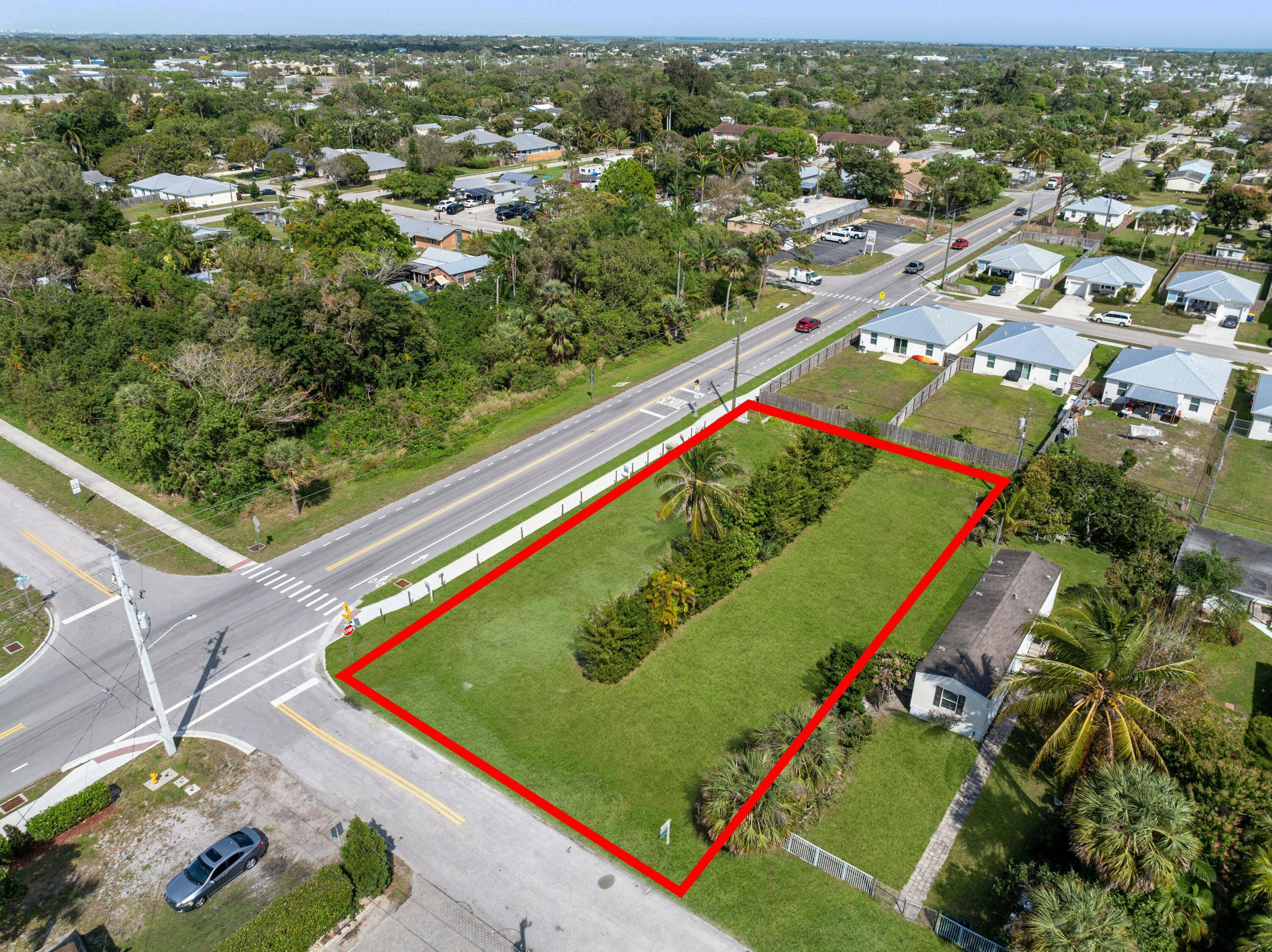 Cleared and ready to build on 2 lots with endless potential.
