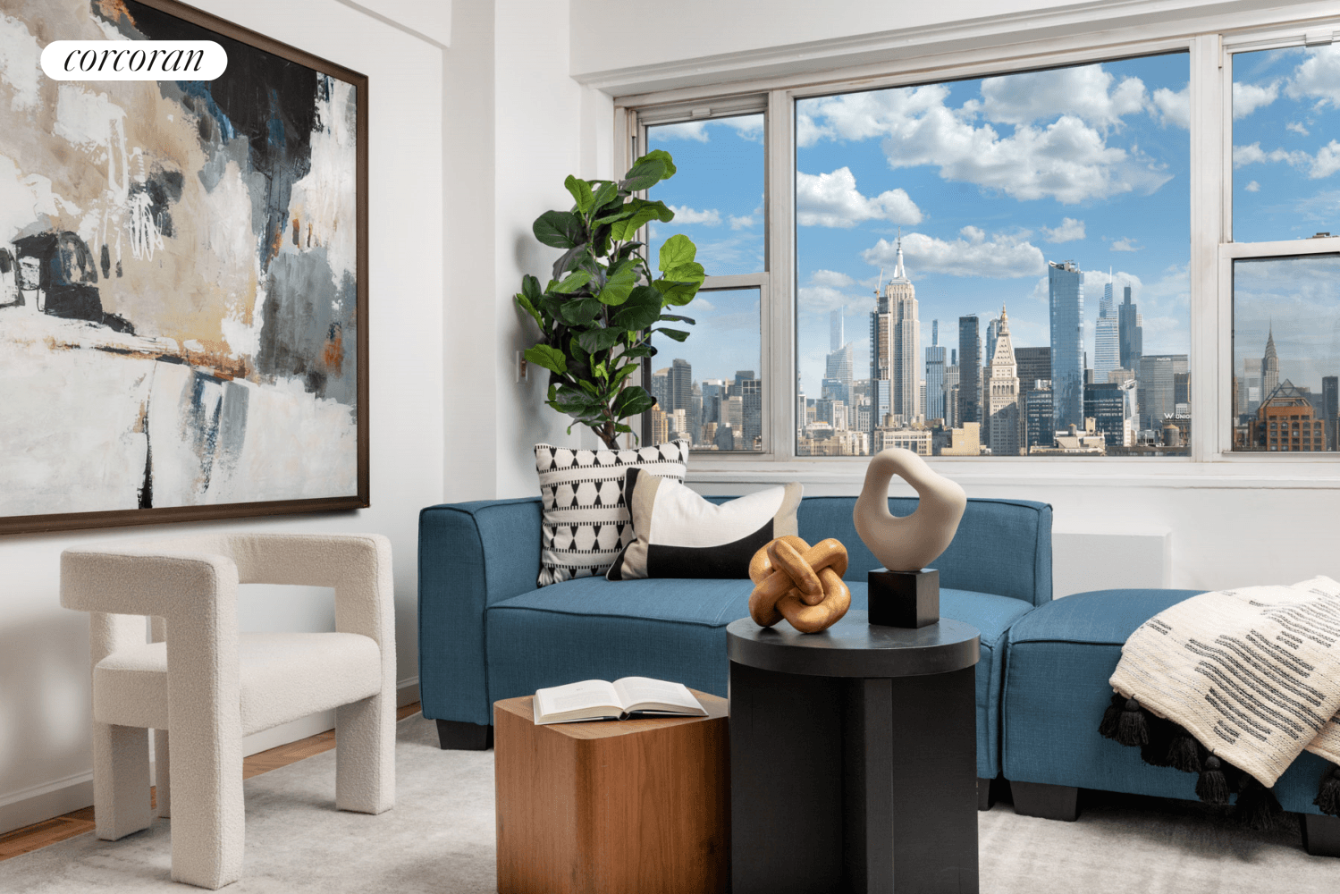 Stunning Greenwich Village Apartment with Breathtaking Views Don't miss your chance to own a stunning residence at Georgetown Plaza, located at 60 East 8th Street, 28F in Greenwich Village.