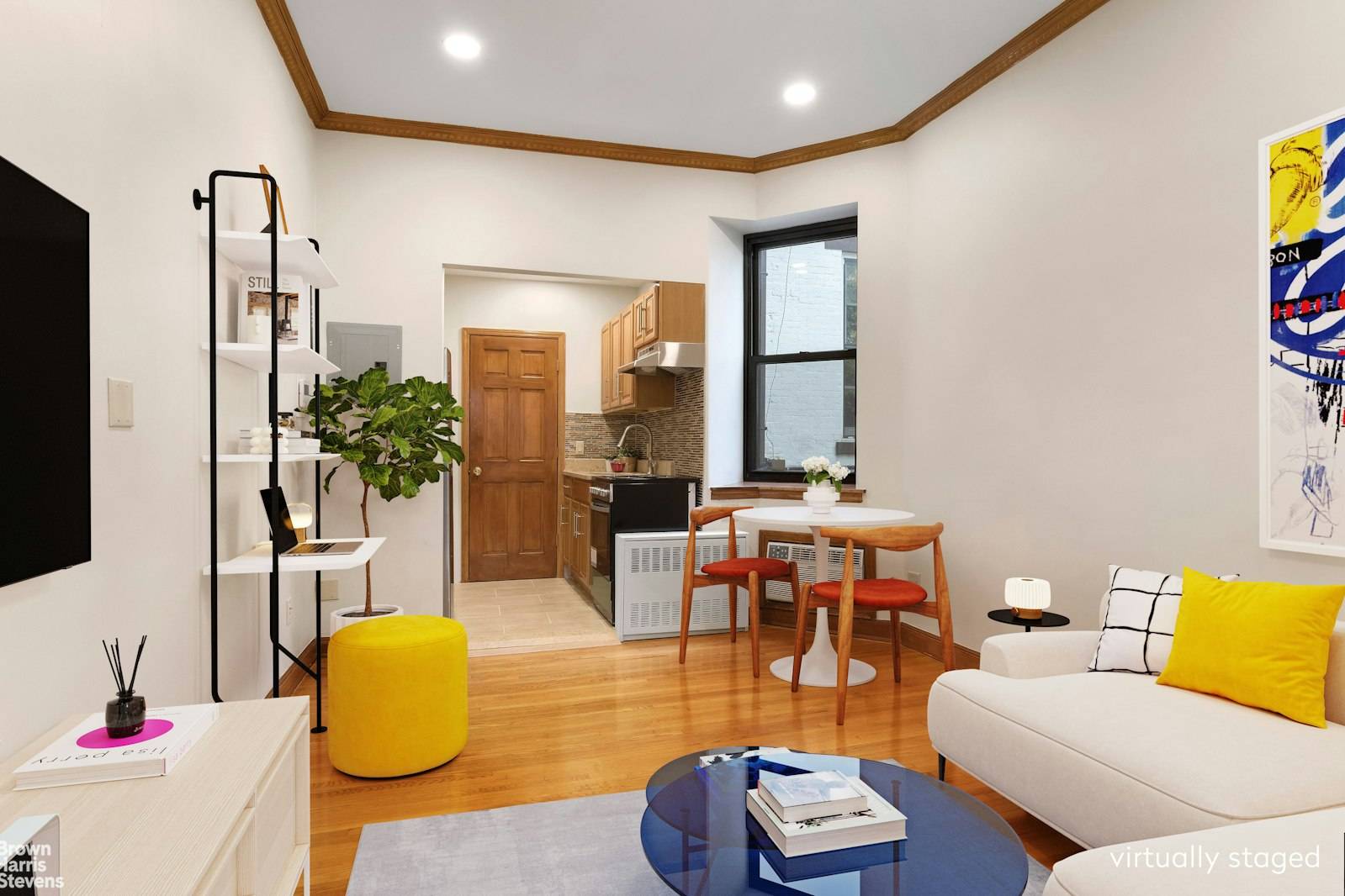 Hello gorgeous ! This newly, gut renovated one bedroom home has all of the modern conveniences, but still oozes pre war charm.