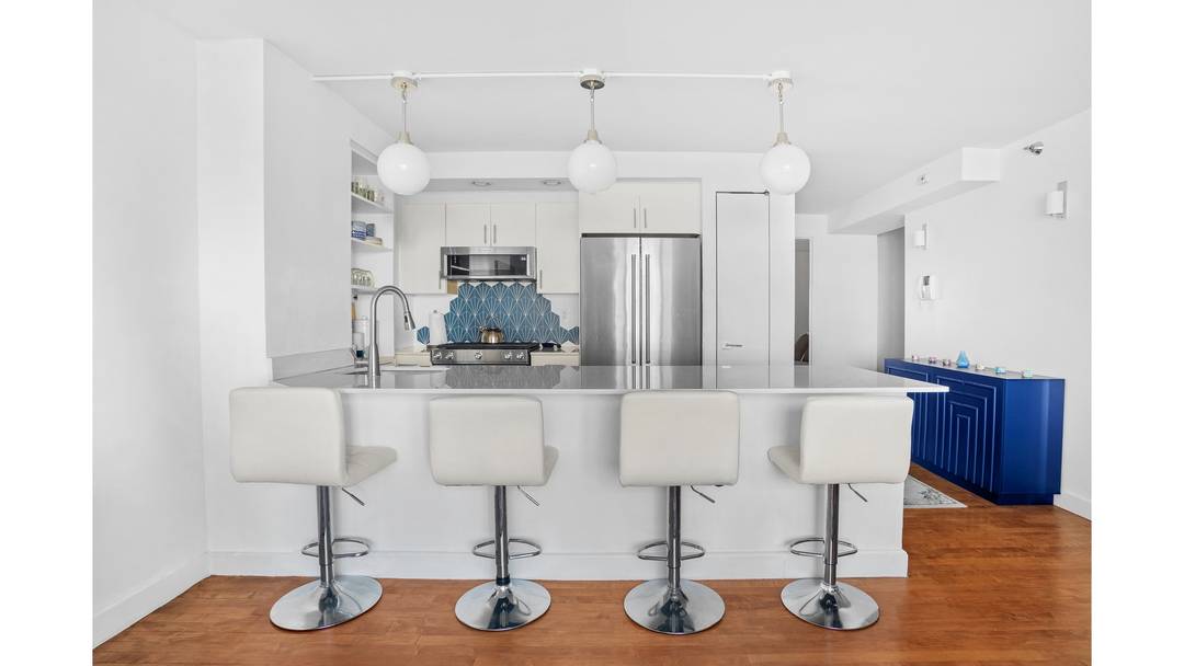 This sophisticated 2 bedroom 2 bath condominium has a well thought out interior that is bright and elegant.