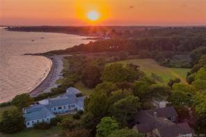 This seasonal rental is located at the end of Hatchetts Point with gorgeous views and water frontage.