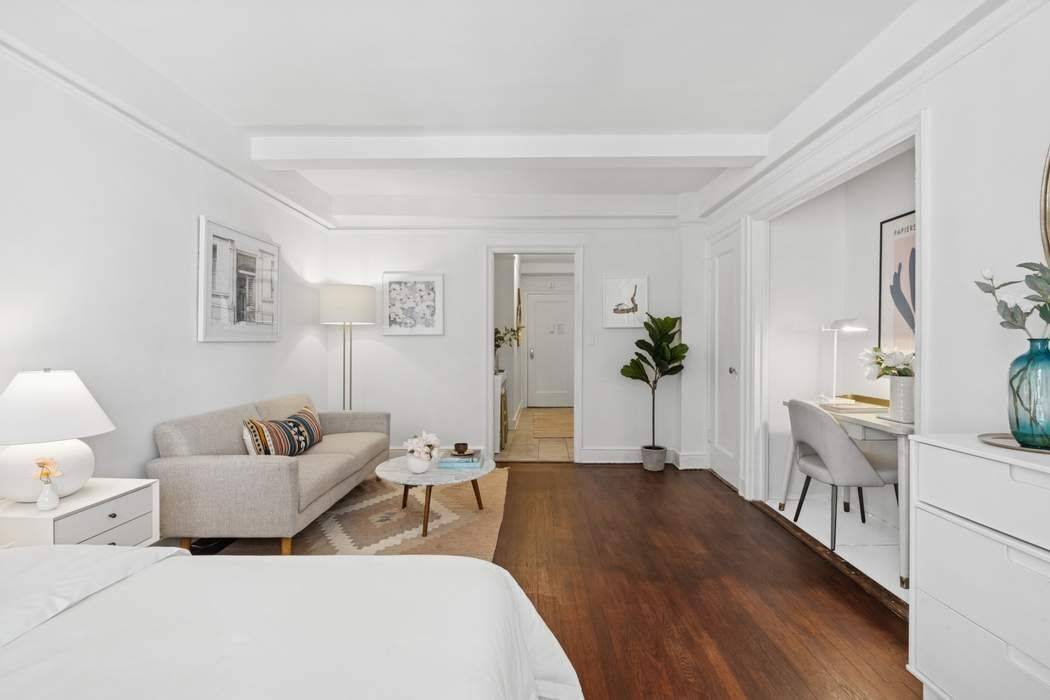 Welcome home to this newly renovated, generously proportioned prewar studio nestled in the heart of Lenox Hill.
