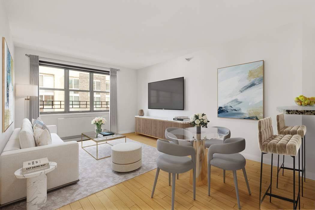 Welcome to Residence N6A at Clinton West Condominium an inviting two bedroom, two bath sanctuary in the vibrant heart of Midtown West.