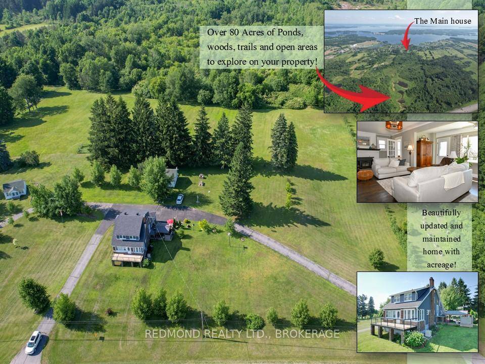 Hilltop escape, Welcome to Willowbank, this spectacular property is located just west of Gananoque and a very short commute to Kingston on lovely County Road 2.