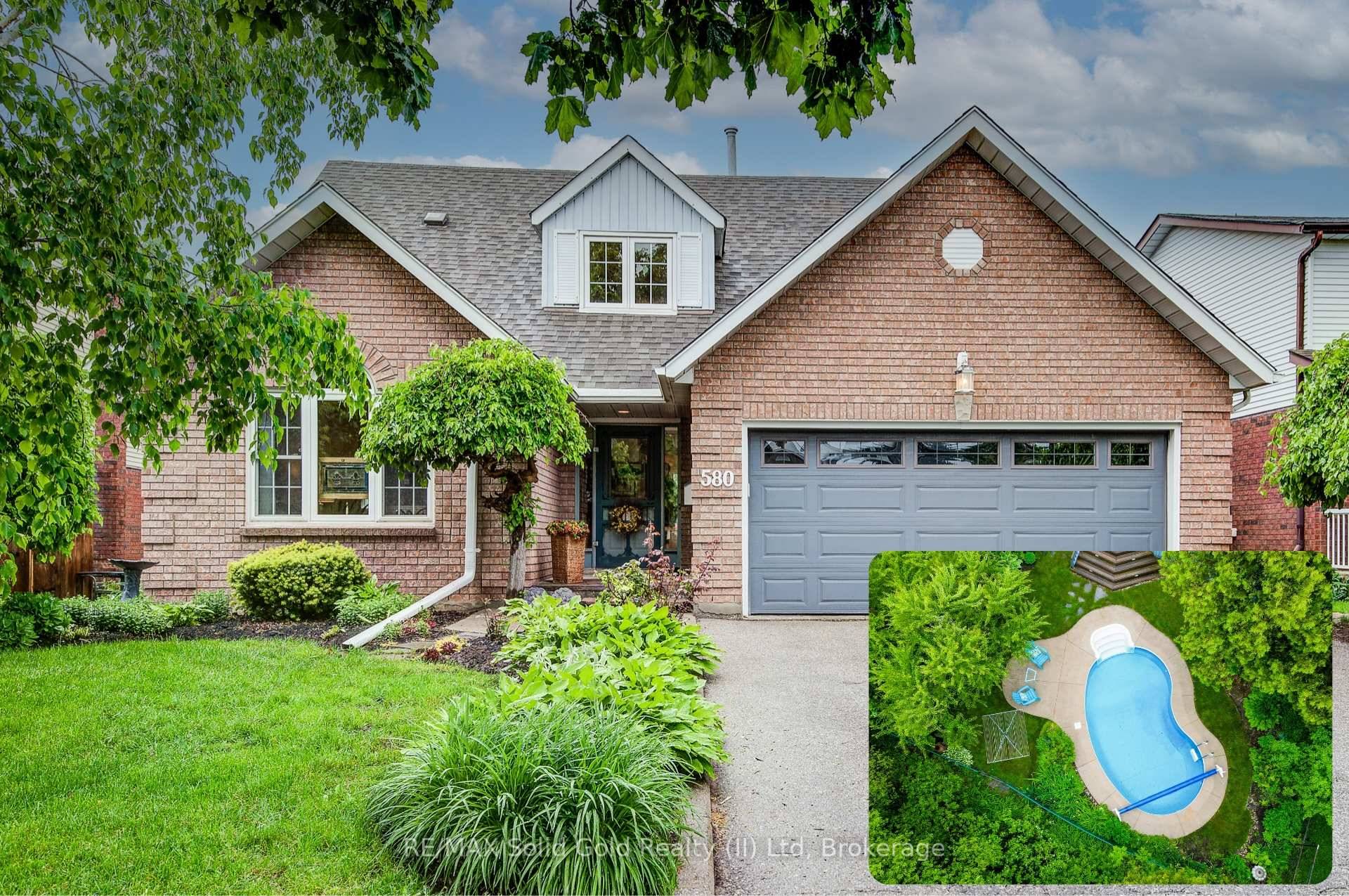 Tucked into one of Waterloo's most sought after neighbourhoods, Colonial Acres, this home backs onto mature forest offering exceptional privacy with an inground pool perfect for summer fun !