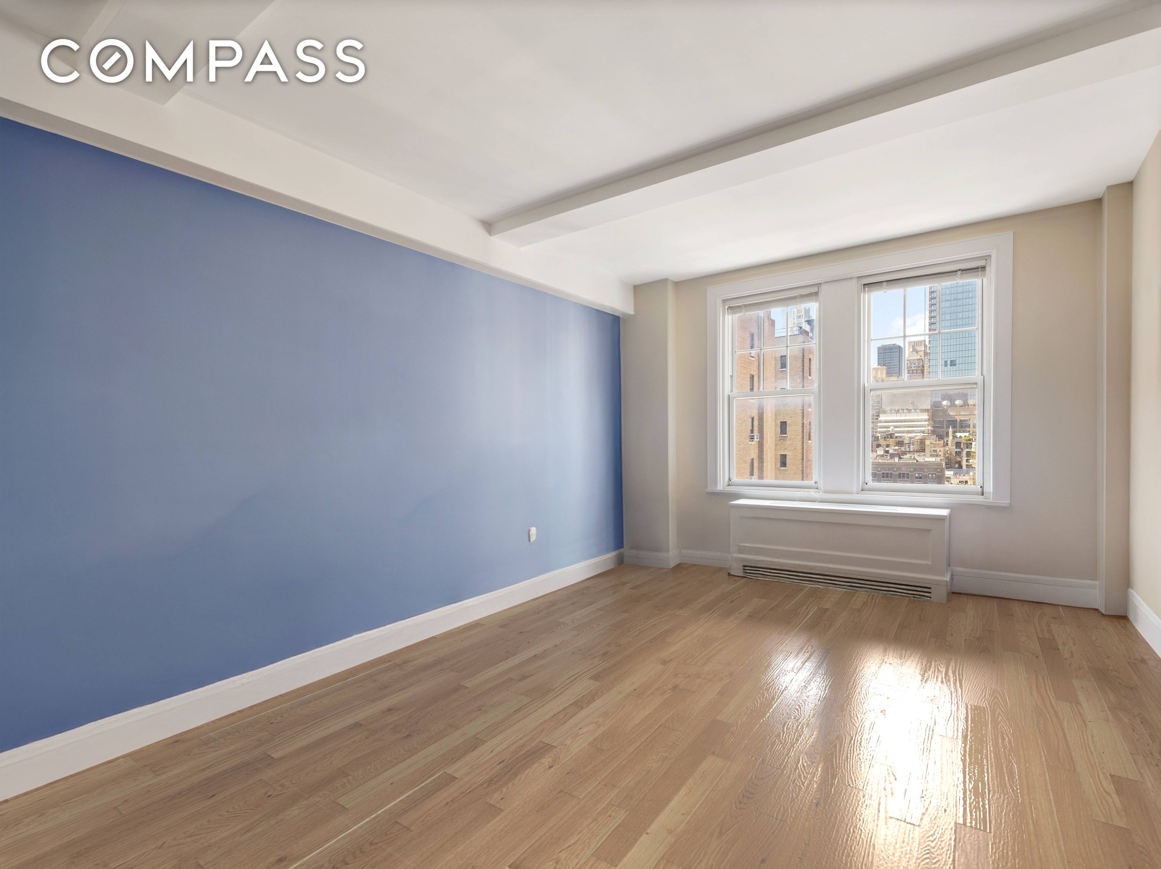 2 Bed 2 Bath Southern Exposure Welcome to Residence 1403 at The Olcott a beautifully proportioned, south facing two bedroom, two bathroom home just half a block from Central Park, ...