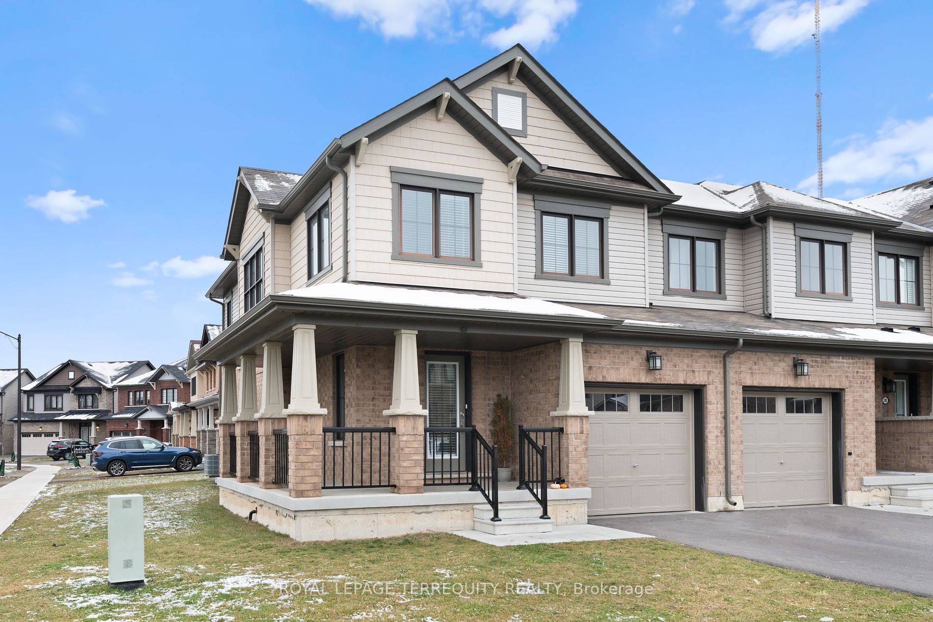 This Gorgeous Freehold End Unit Is Nestled In The Heart Of The Sought After Stoney Creek Area In Hamilton.