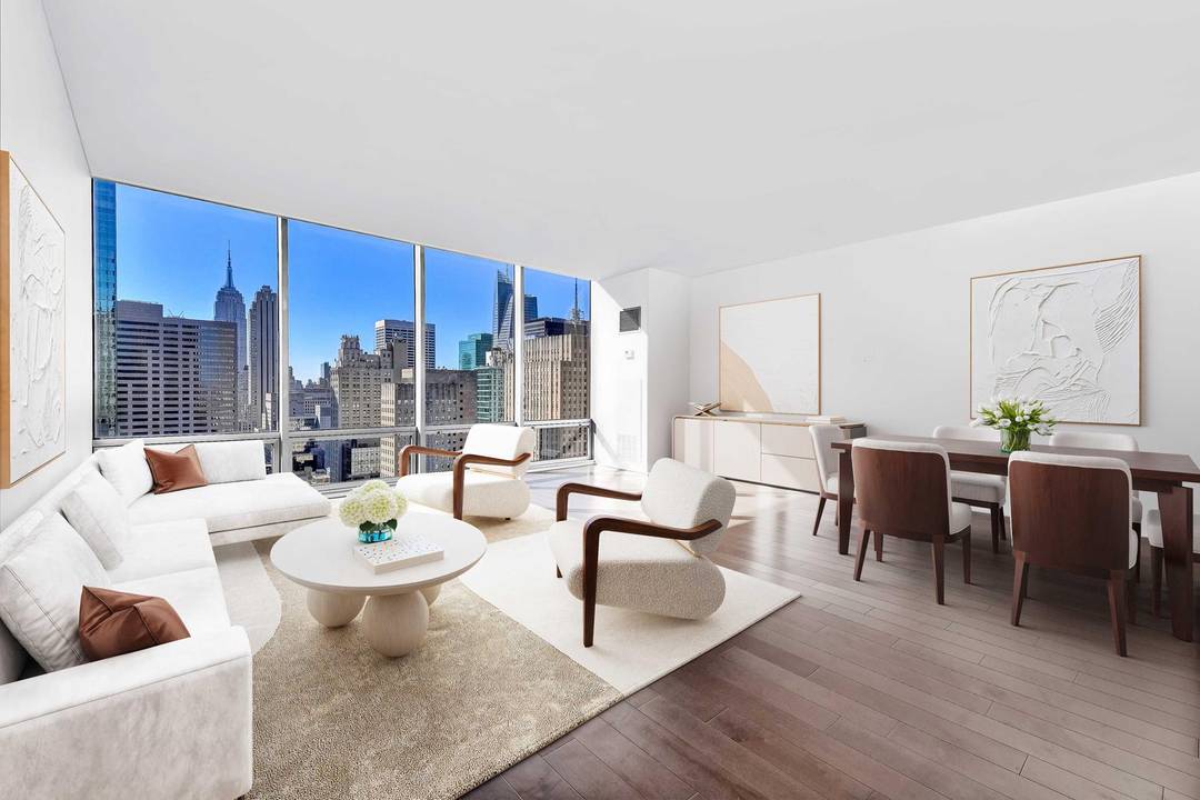 Enjoy some of the most amazing views from floor to ceiling windows across from a Huge Living Room and Large Master Bedroom.