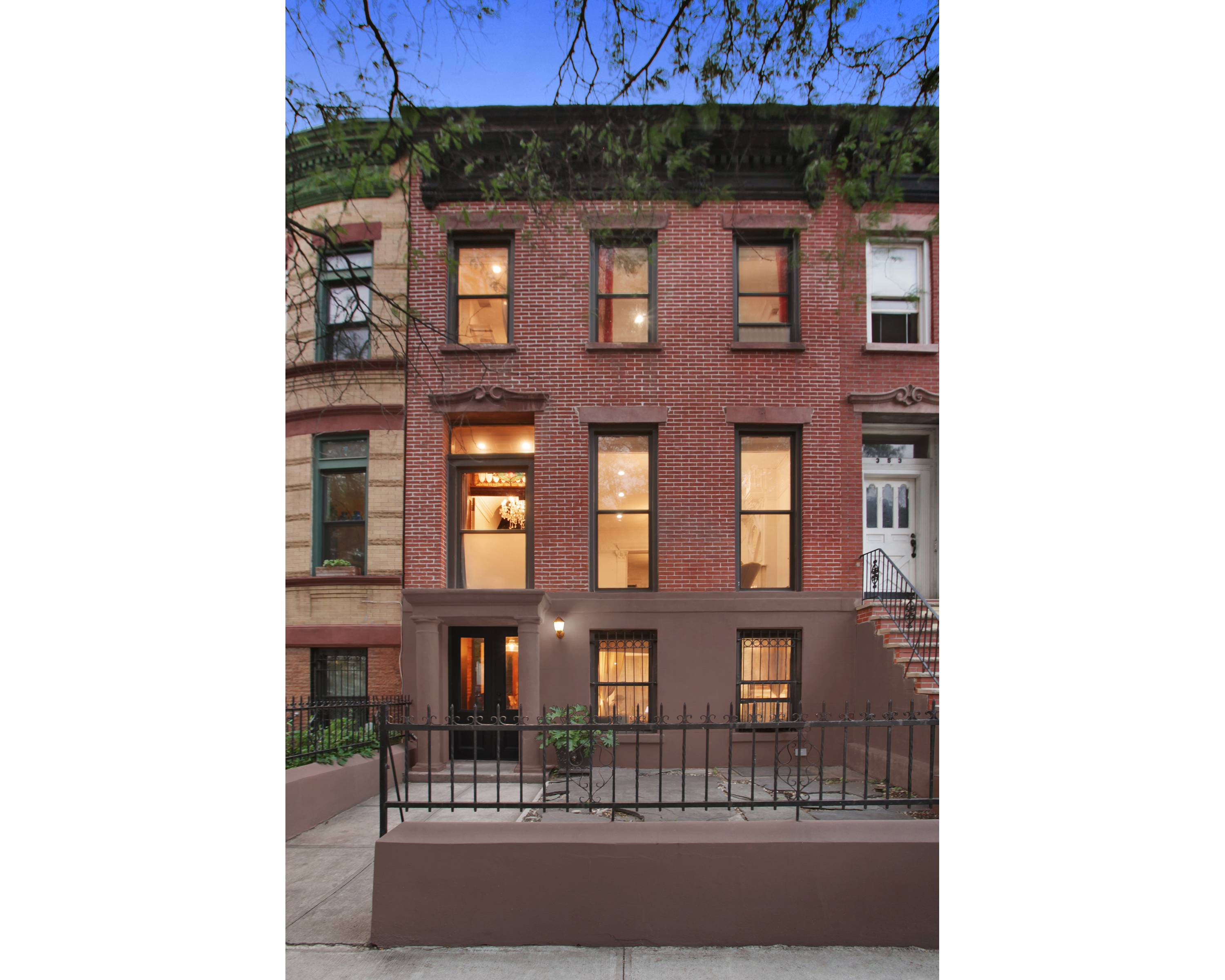 Stunning turn key 3 bedroom See alternate floor plan layout to add 4th bedroom, 4 full bathrooms, 1 half bathrooms, 3 story, 20ft wide single family Brownstone townhouse in prime ...