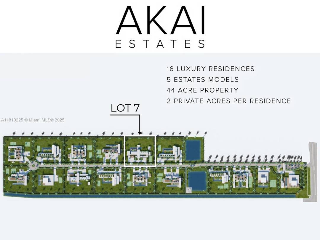 This 2 Acre Lot, located in an unrivaled location within the Prestigious AKAI Estates Development Comprised of 44 tropical Acres.