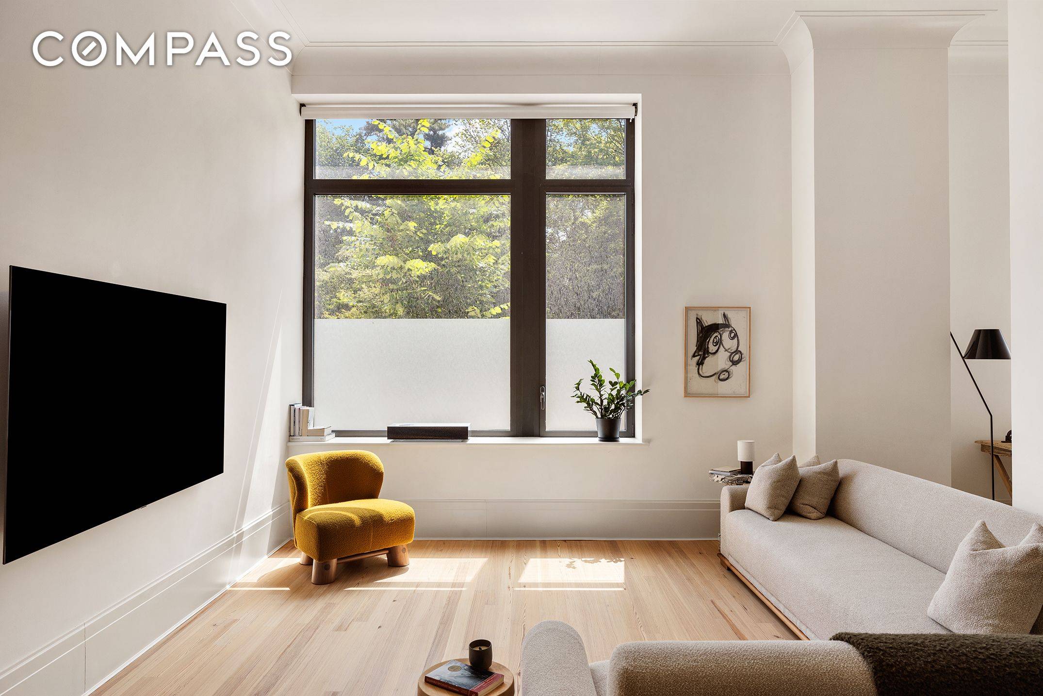 Introducing Residence 2A, a 1, 556 square foot, 2 bedroom, 2 bathroom home overlooking the majestic trees of Prospect Park.
